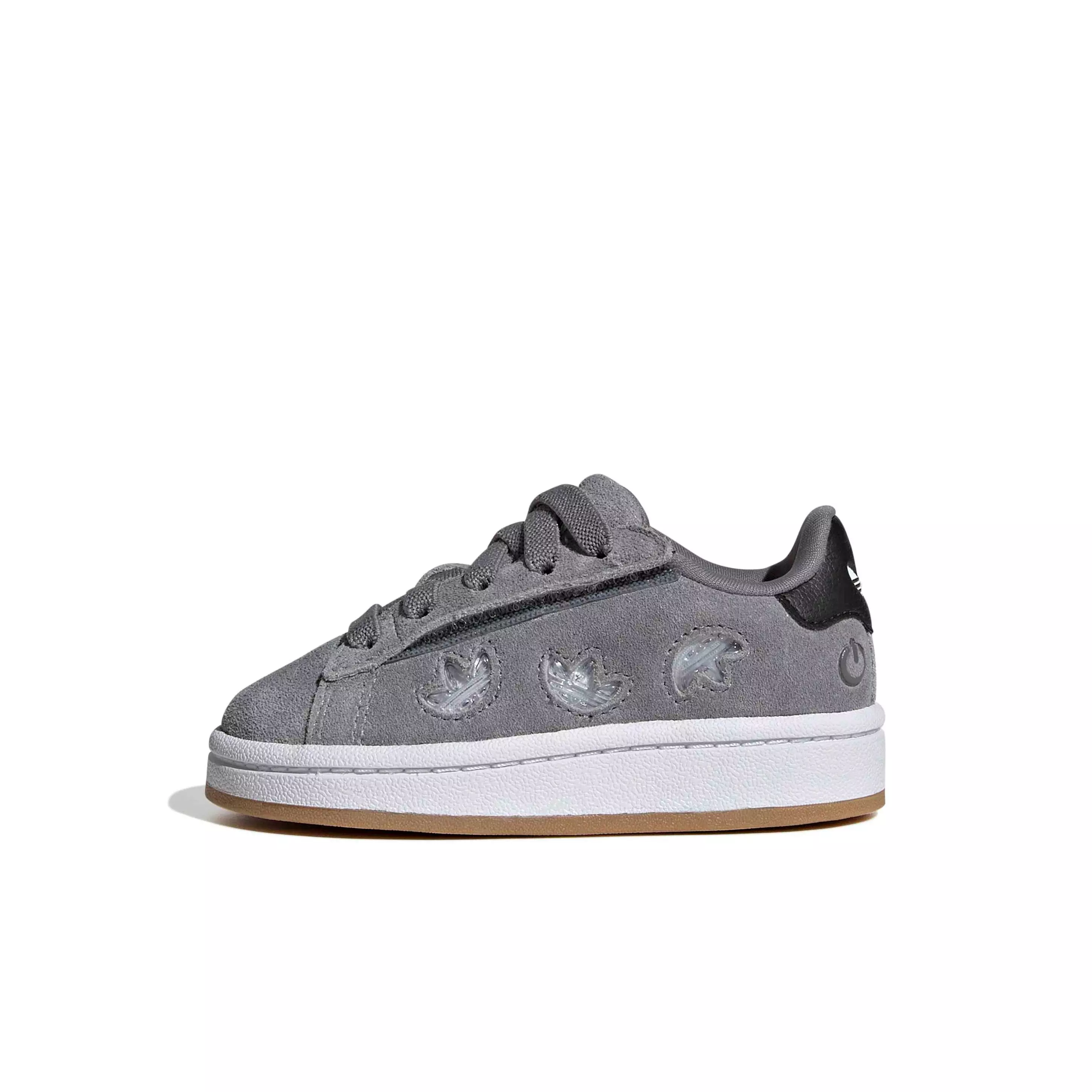 adidas Originals Campus 00s LL CC EL "Grey Three/Ftwr White" Infant Boys' Shoe - GREY/WHITE