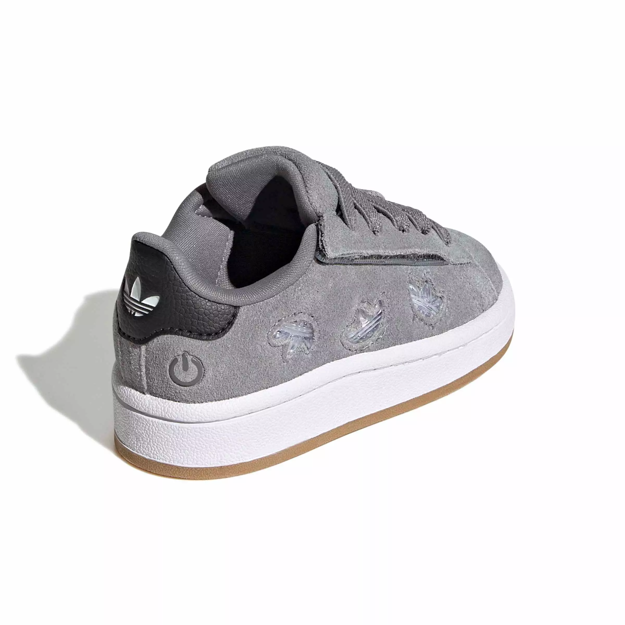 adidas Originals Campus 00s LL CC EL "Grey Three/Ftwr White" Infant Boys' Shoe - GREY/WHITE