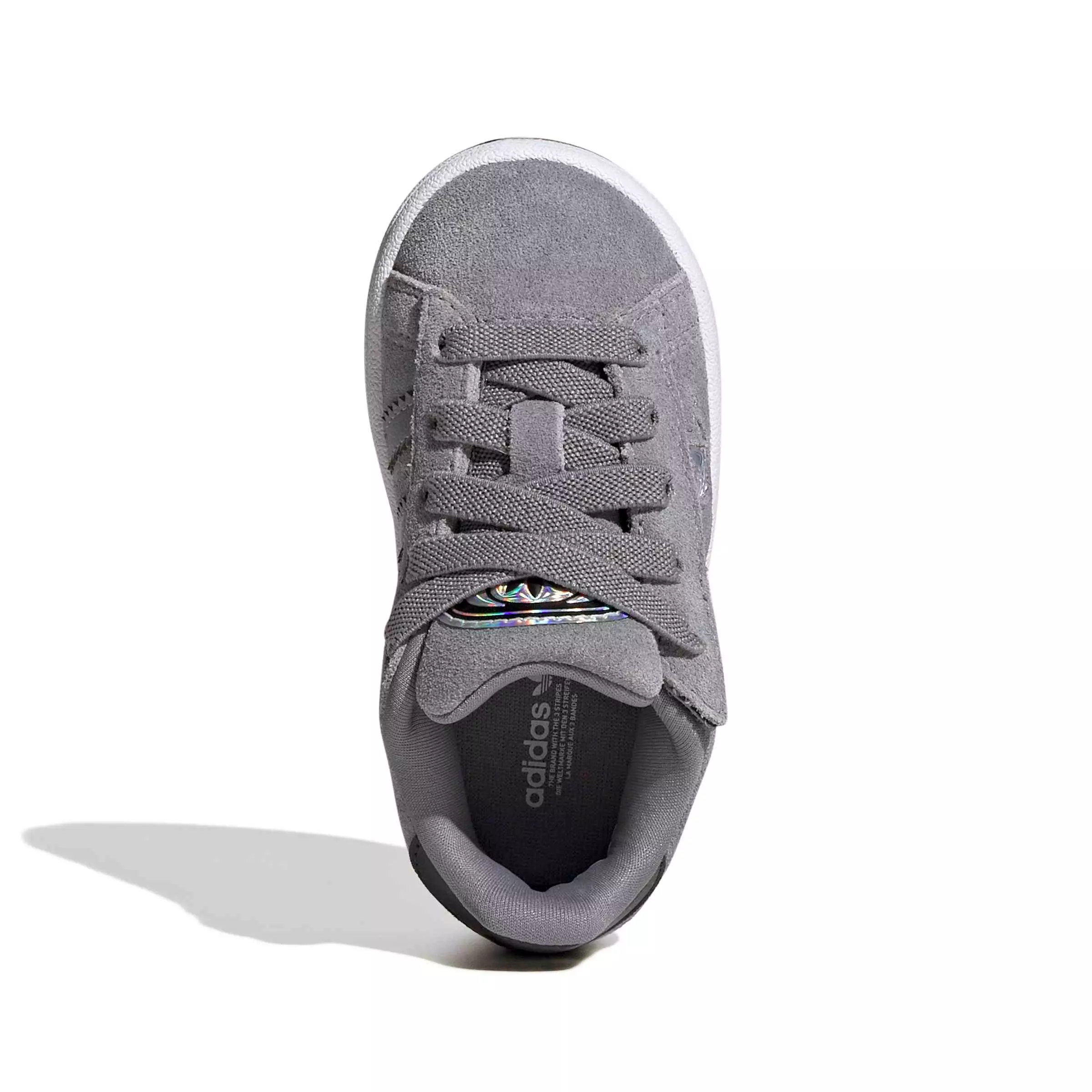 adidas Originals Campus 00s LL CC EL "Grey Three/Ftwr White" Infant Boys' Shoe - GREY/WHITE