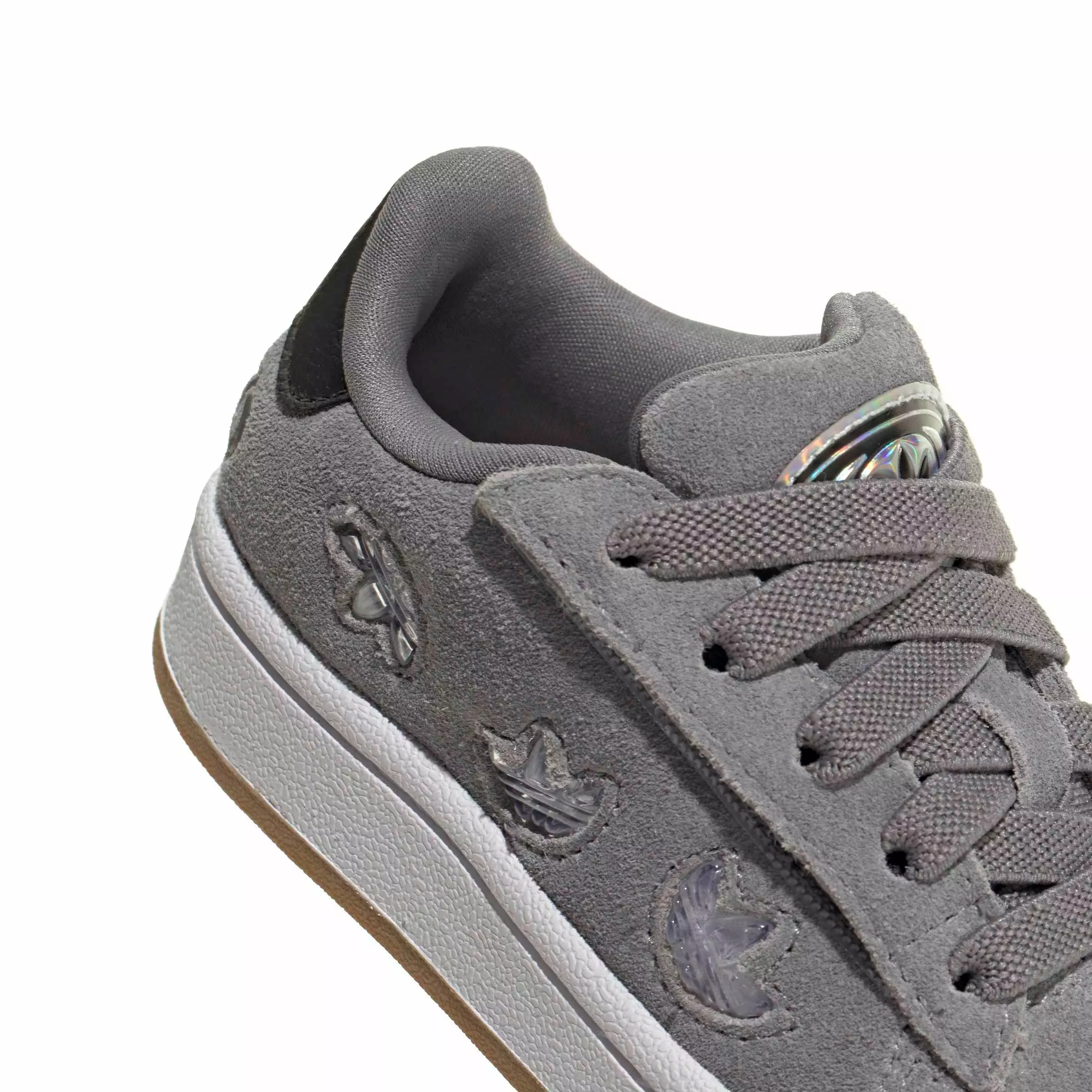 adidas Originals Campus 00s LL CC EL "Grey Three/Ftwr White" Infant Boys' Shoe - GREY/WHITE