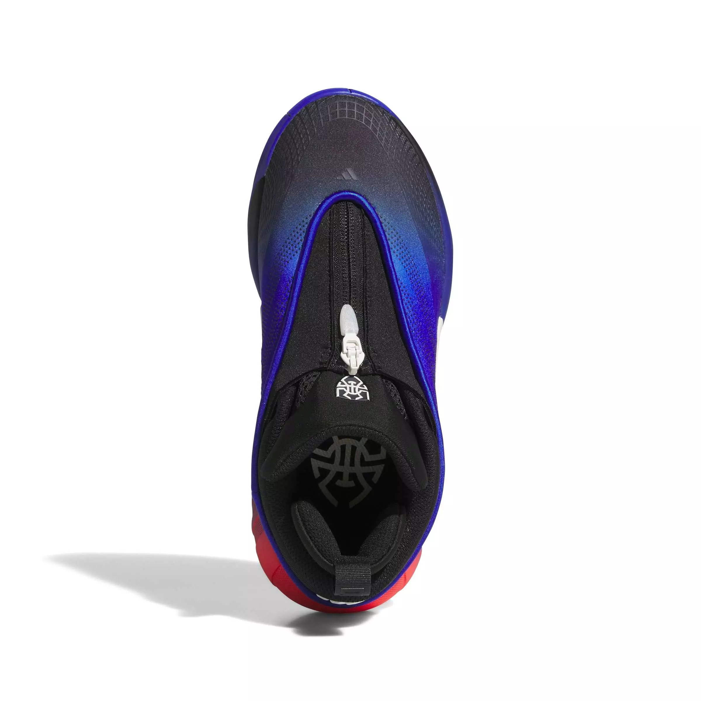 adidas D.O.N. Issue "Lucid Red/Core Black/Lucid Blue" Grade School Boys' Basketball Shoe - RED/BLACK/BLUE