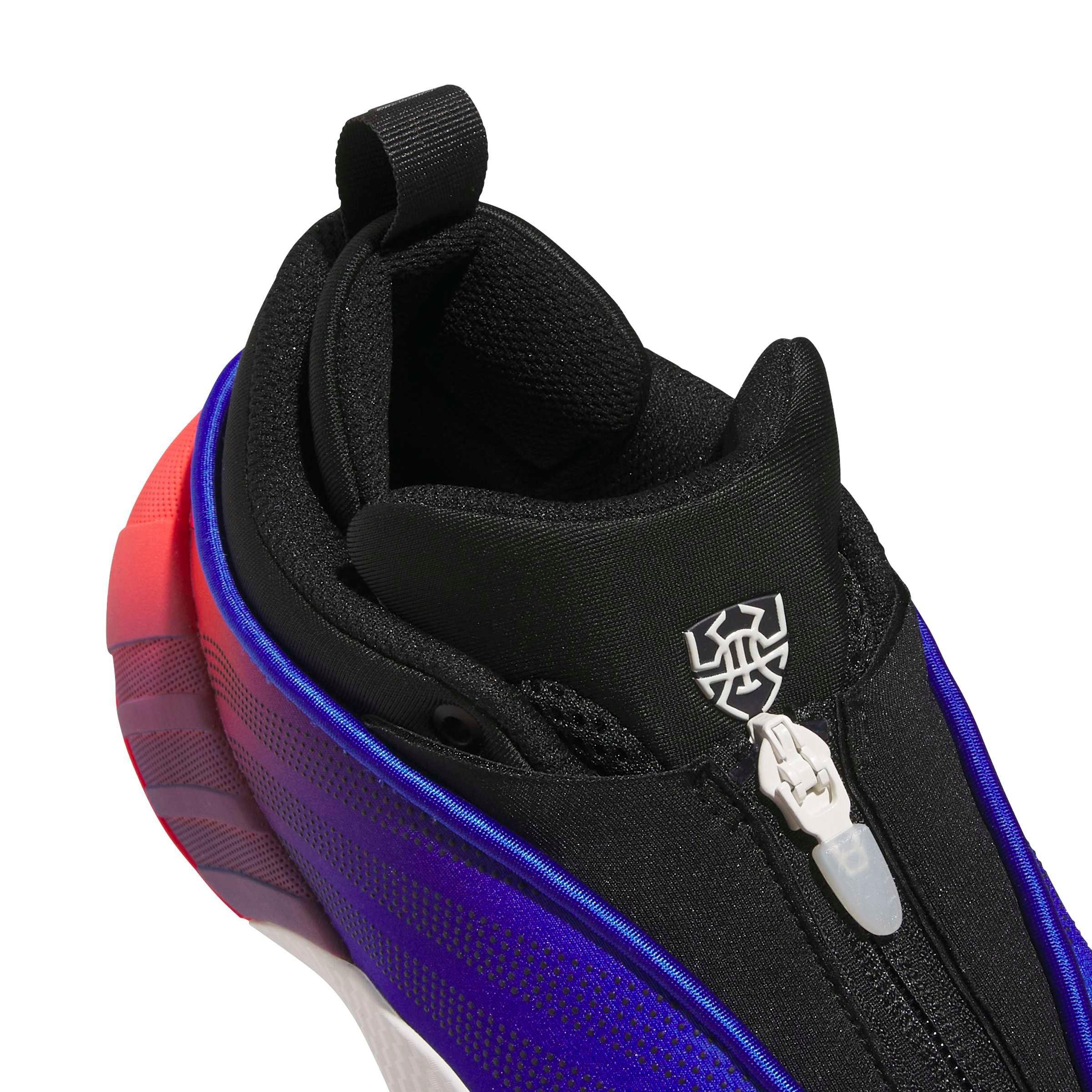 adidas D.O.N. Issue "Lucid Red/Core Black/Lucid Blue" Grade School Boys' Basketball Shoe - RED/BLACK/BLUE Thumbnail View 7