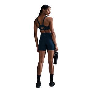 Nike Women's Universa Med-Support High-Waisted 5" Biker Shorts w/Pocket -Navy