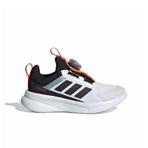adidas Fortarun 4.0 "Ftwr White/Core Black/Impact Orange" Preschool Boys' Running Shoe
