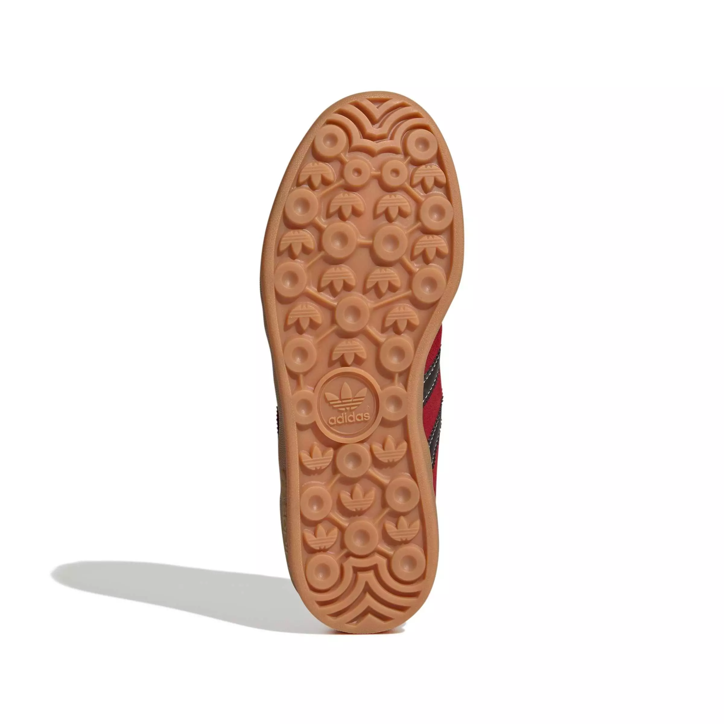 adidas Originals Gazelle Indoor "Team Victory Red/Aurora Coffee/Red" Grade School Boys' Shoe - RED/COFFEE/RED