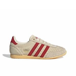 adidas Originals Japan "Warm Vanilla/Team Victory Red/Gold Metallic" Women's Shoe - VANILLA/RED/GOLD