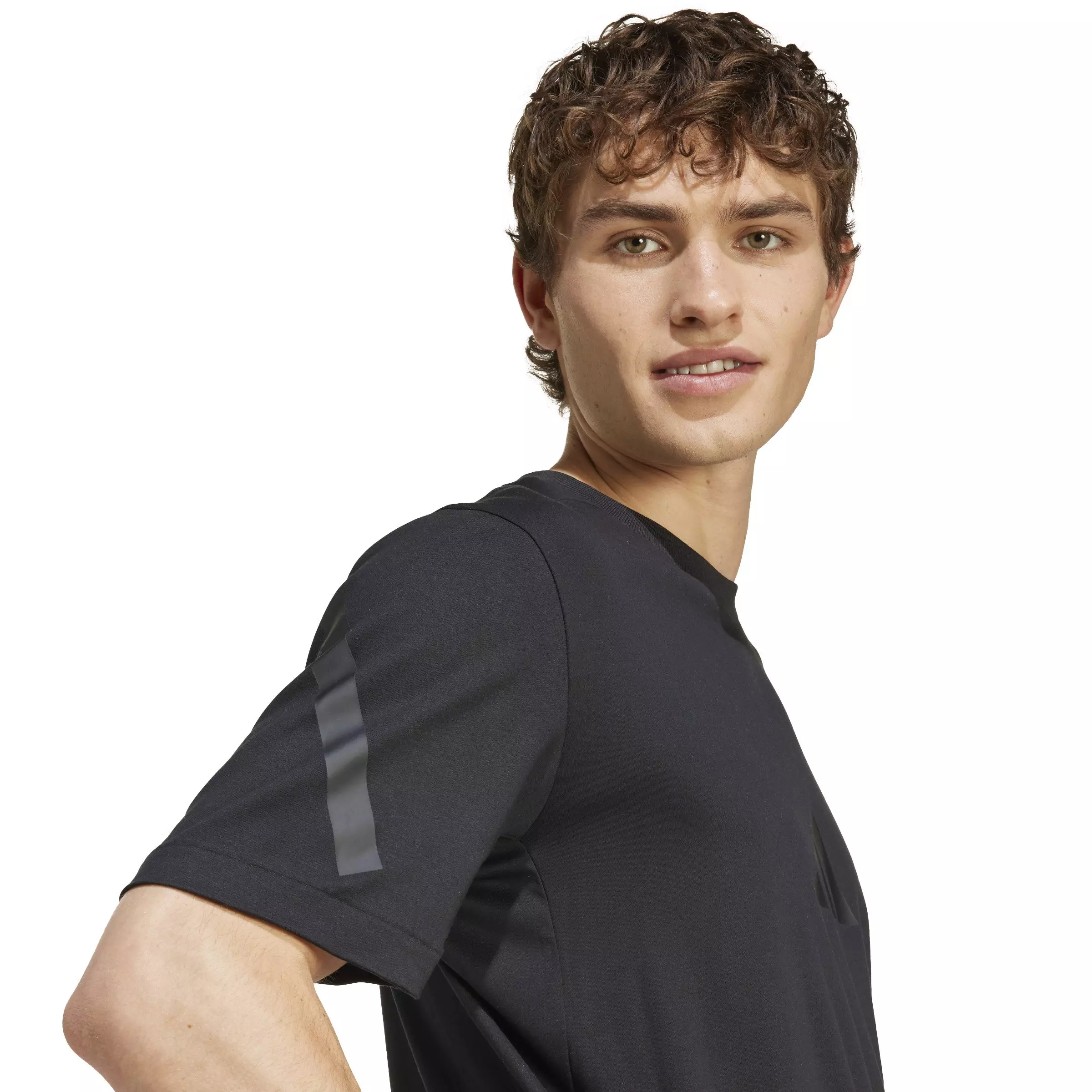 adidas Men's Z.N.E. T-Shirt - Black - BLACK