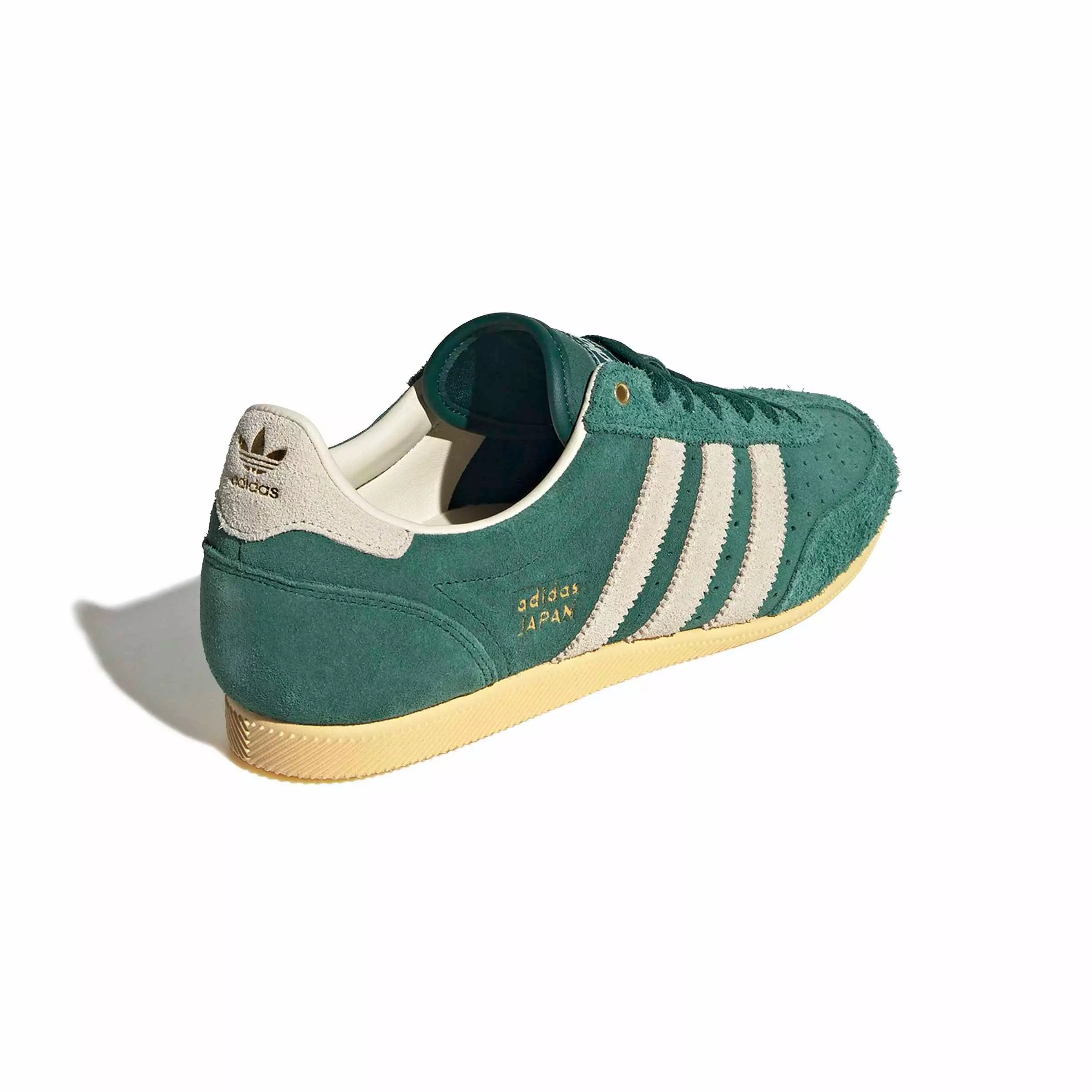 adidas Originals Japan "Collegiate Green/Warm Vanilla/Gold Metallic" Women's Shoe - GREEN/VANILLA/GOLD