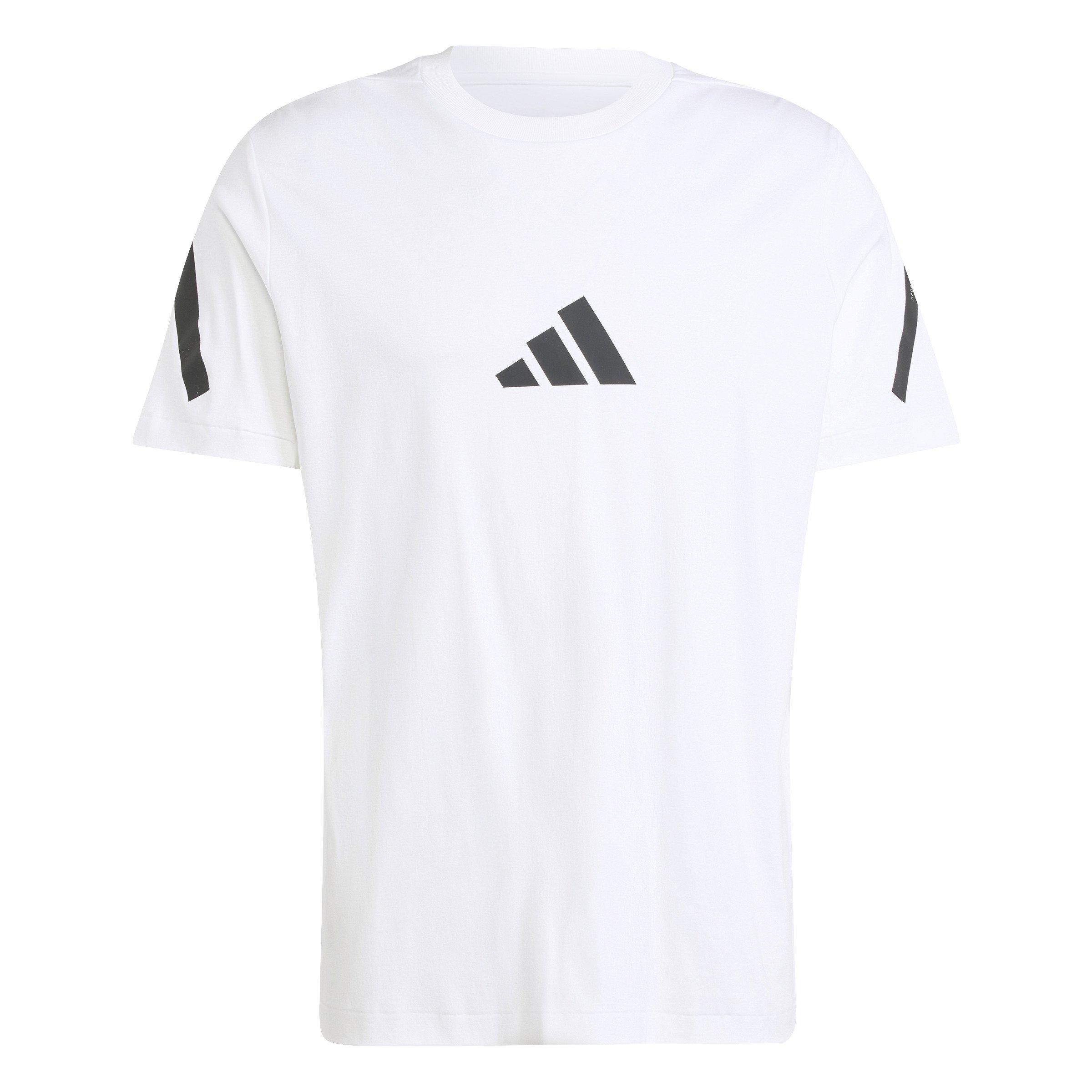adidas Men's Z.N.E. T-Shirt - White - WHITE Thumbnail View 7