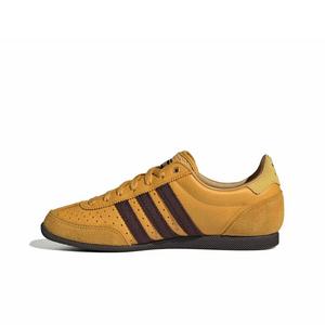 adidas Originals Japan "Preloved Yellow/Aurora Coffee/Gold Metallic" Women's Shoe - YELLOW/COFFEE/GOLD