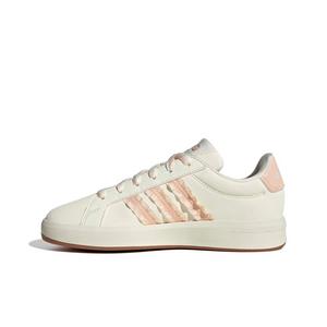 adidas Grand Court 3.0 "Core White/Blush Pink/Gum 3" Grade School Boys' Shoe