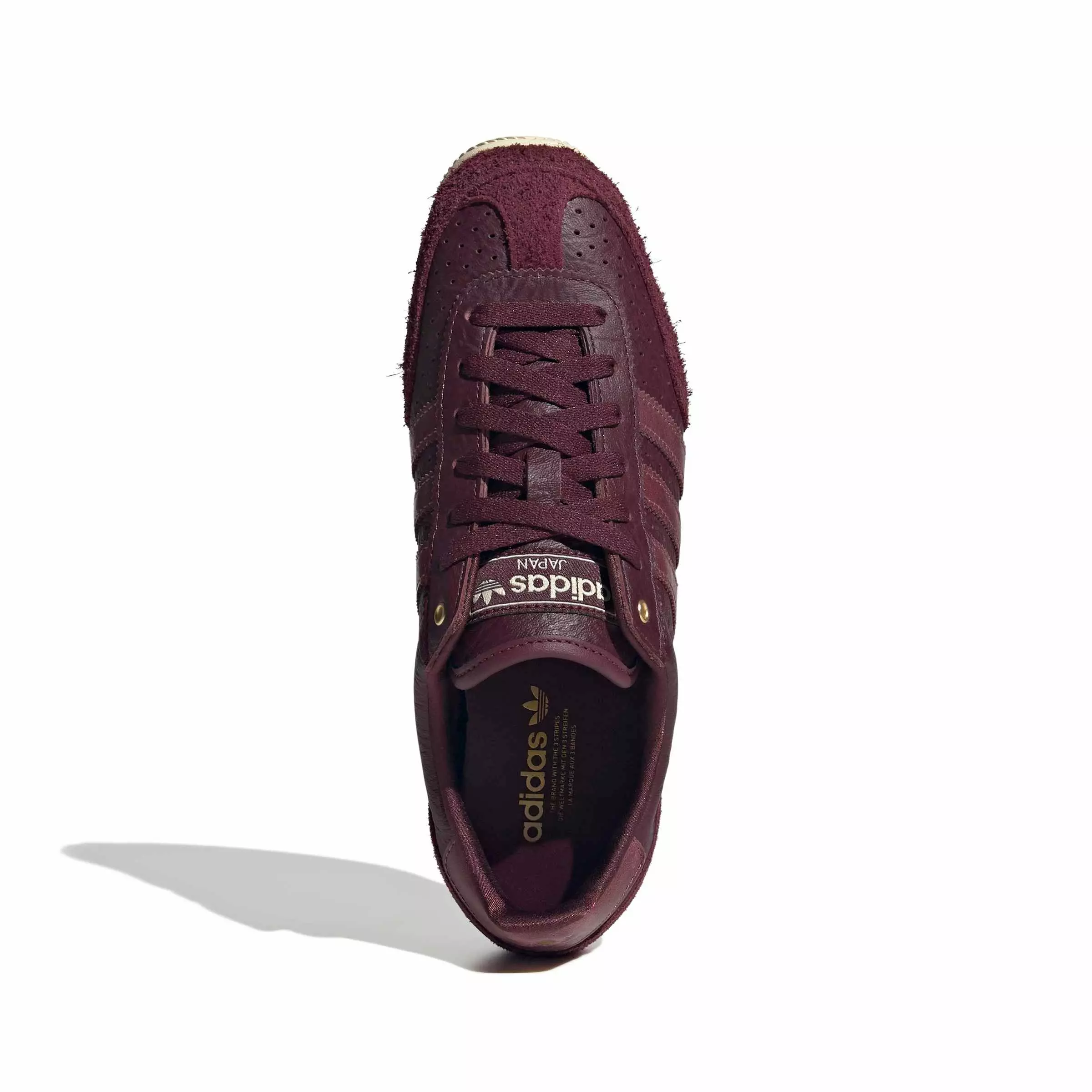 adidas Originals Japan "Maroon/Quiet Crimson/Gold Metallic" Women's Shoe - MAROON/CRIMSON/GOLD