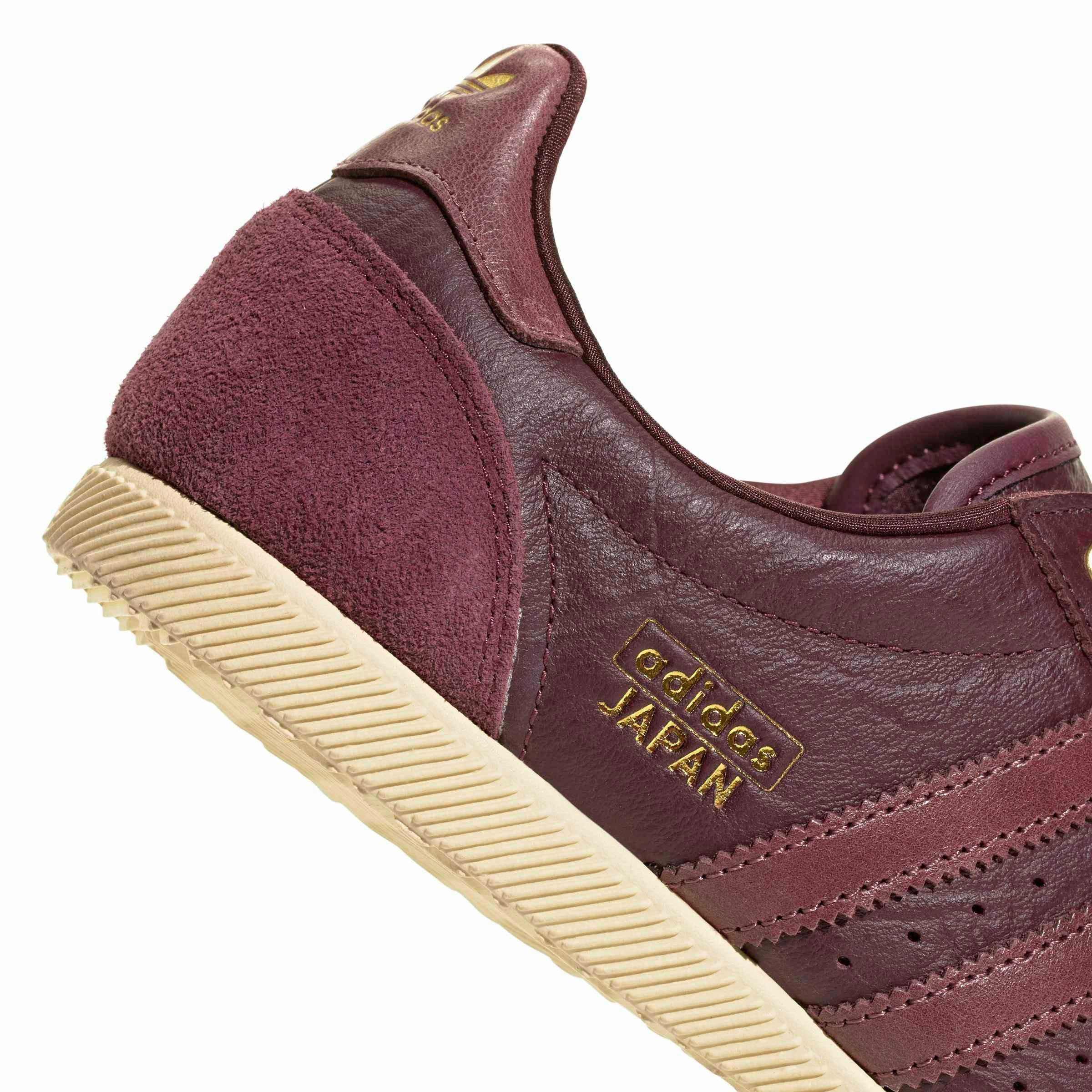 adidas Originals Japan "Maroon/Quiet Crimson/Gold Metallic" Women's Shoe - MAROON/CRIMSON/GOLD