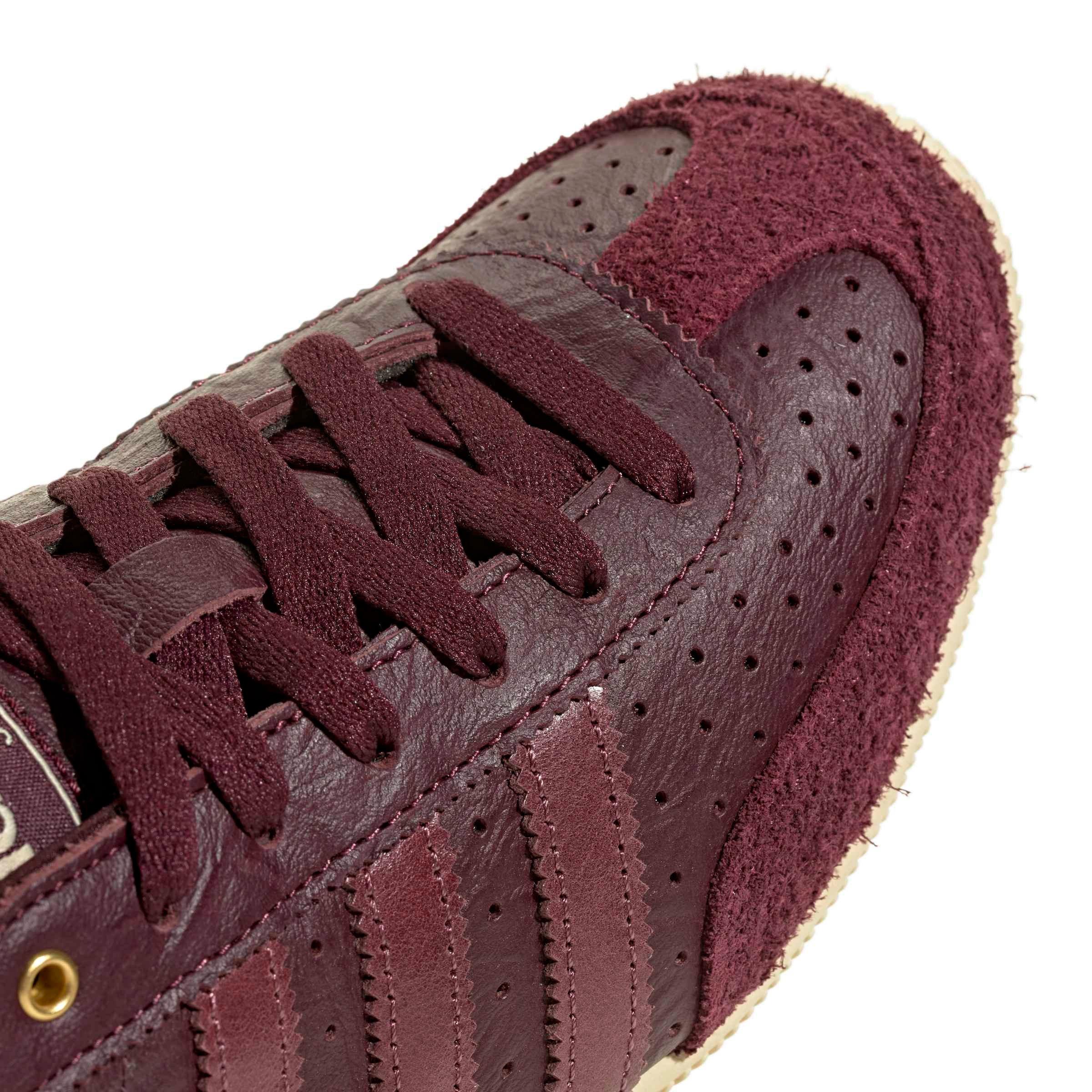 adidas Originals Japan "Maroon/Quiet Crimson/Gold Metallic" Women's Shoe - MAROON/CRIMSON/GOLD