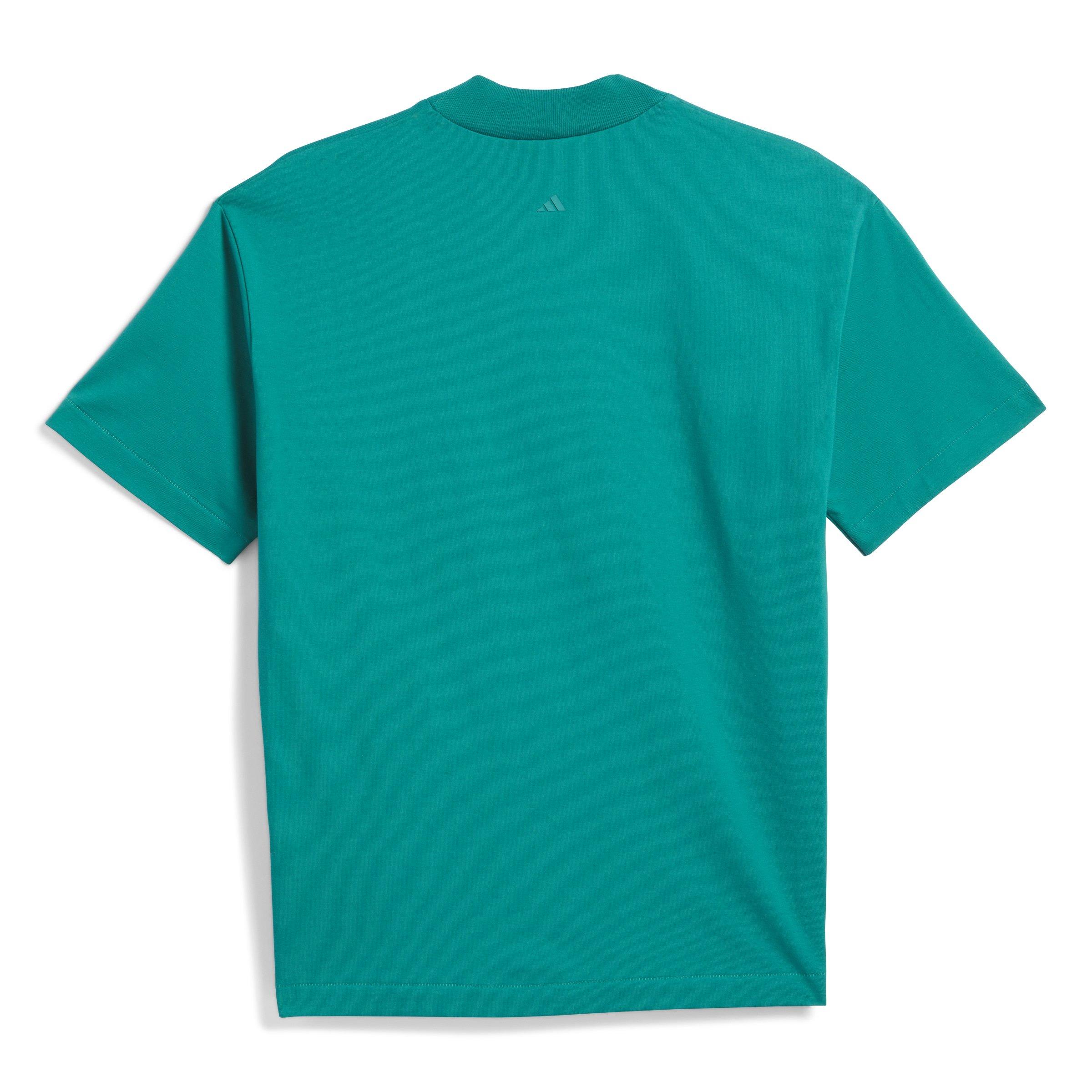 adidas Basketball Men's Green T-Shirt