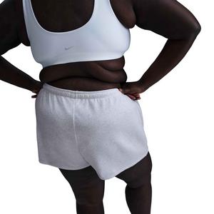 Nike Women's Sportswear Chill French Terry MR 4" Terry Shorts -Birch Heather