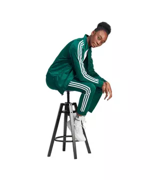 adidas Women's Primegreen Essentials Warm-Up Slim 3-Stripes Track