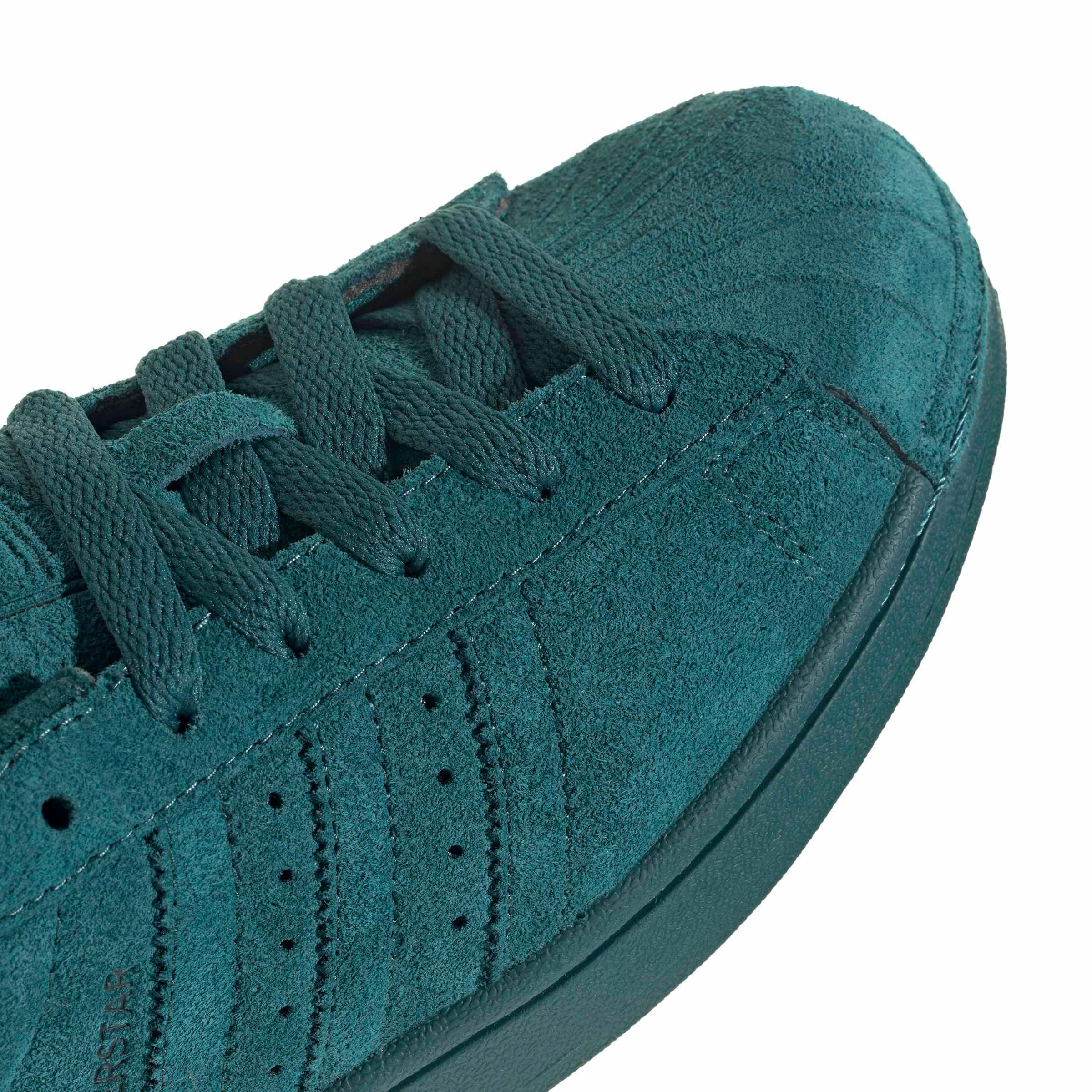 adidas Originals Superstar II "Rich Green/Rich Green/Core Black" Women's Shoe - GREEN/GREEN/BLACK