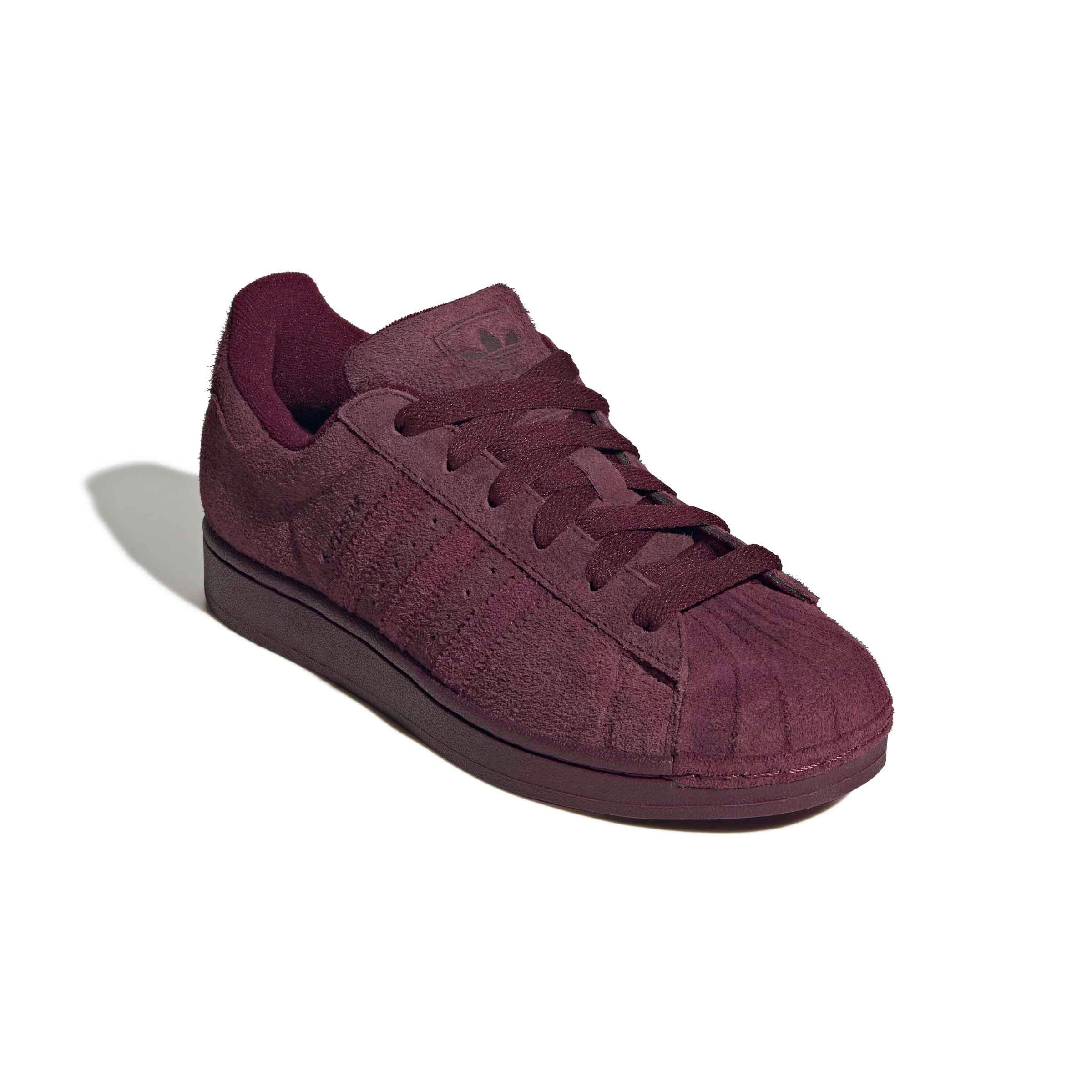 adidas Originals Superstar II "Maroon/Maroon/Off White" Women's Shoe - MAROON/MAROON/OFF WHITE