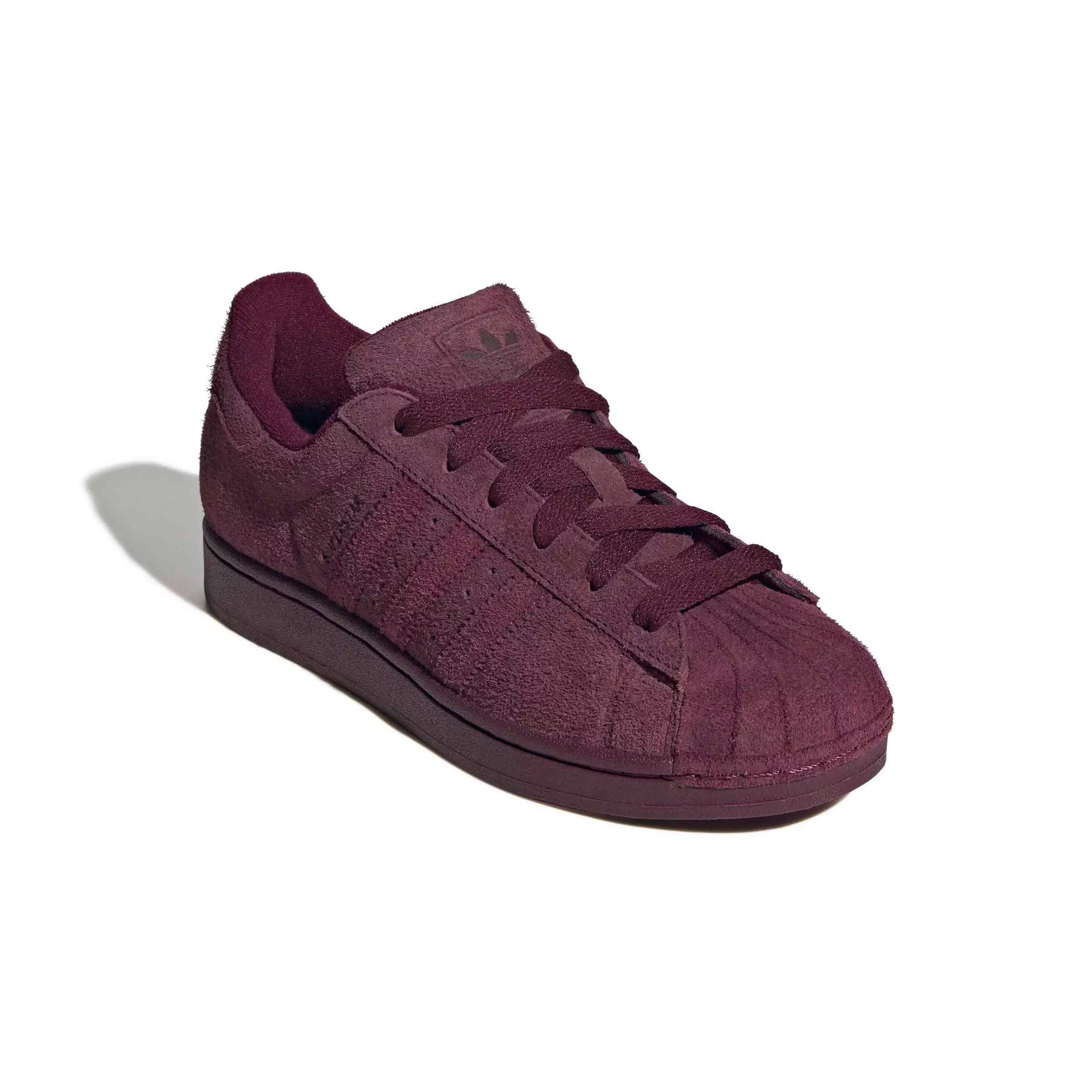 adidas Originals Superstar II "Maroon/Maroon/Off White" Women's Shoe - MAROON/MAROON/OFF WHITE