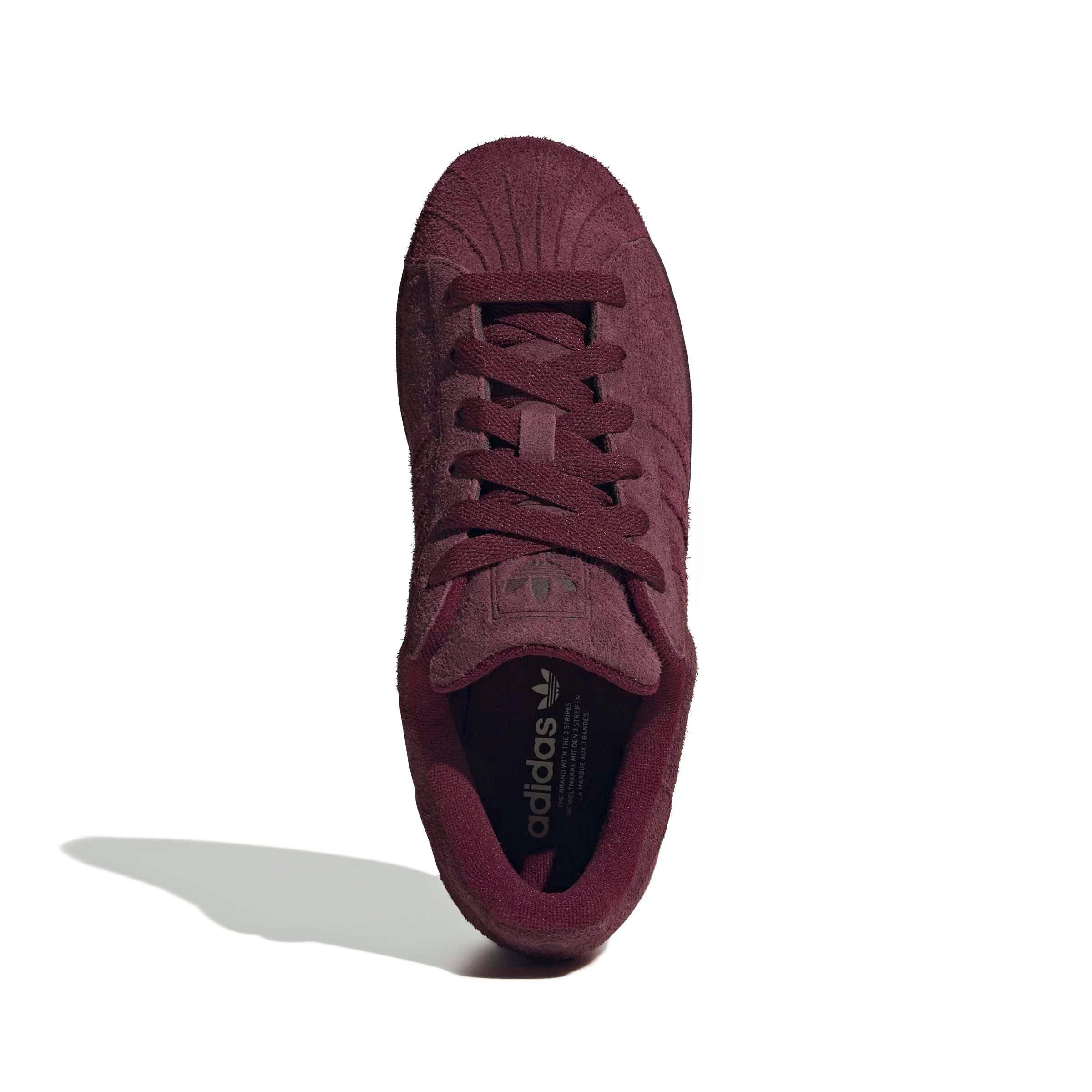 adidas Originals Superstar II "Maroon/Maroon/Off White" Women's Shoe - MAROON/MAROON/OFF WHITE