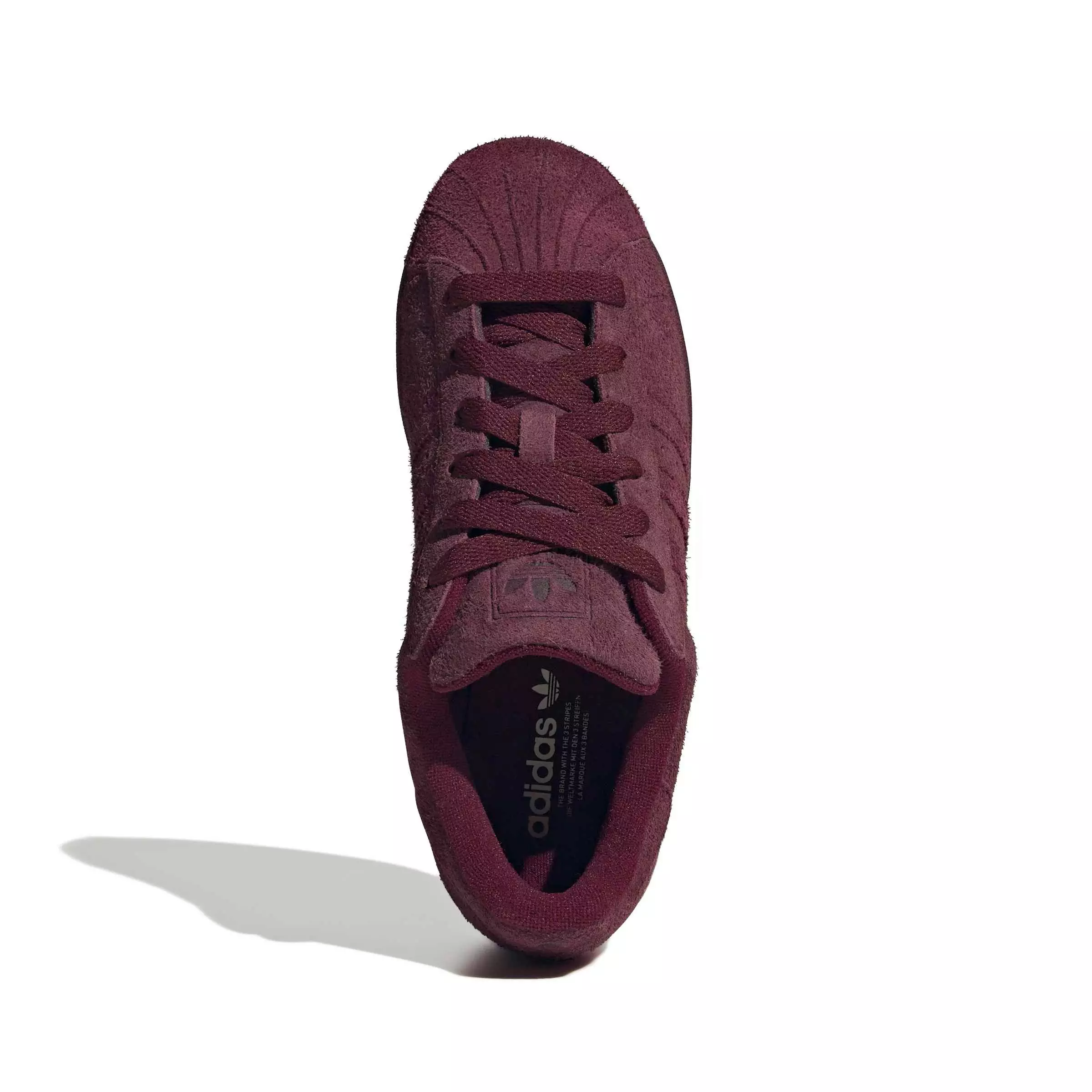 adidas Originals Superstar II "Maroon/Maroon/Off White" Women's Shoe - MAROON/MAROON/OFF WHITE