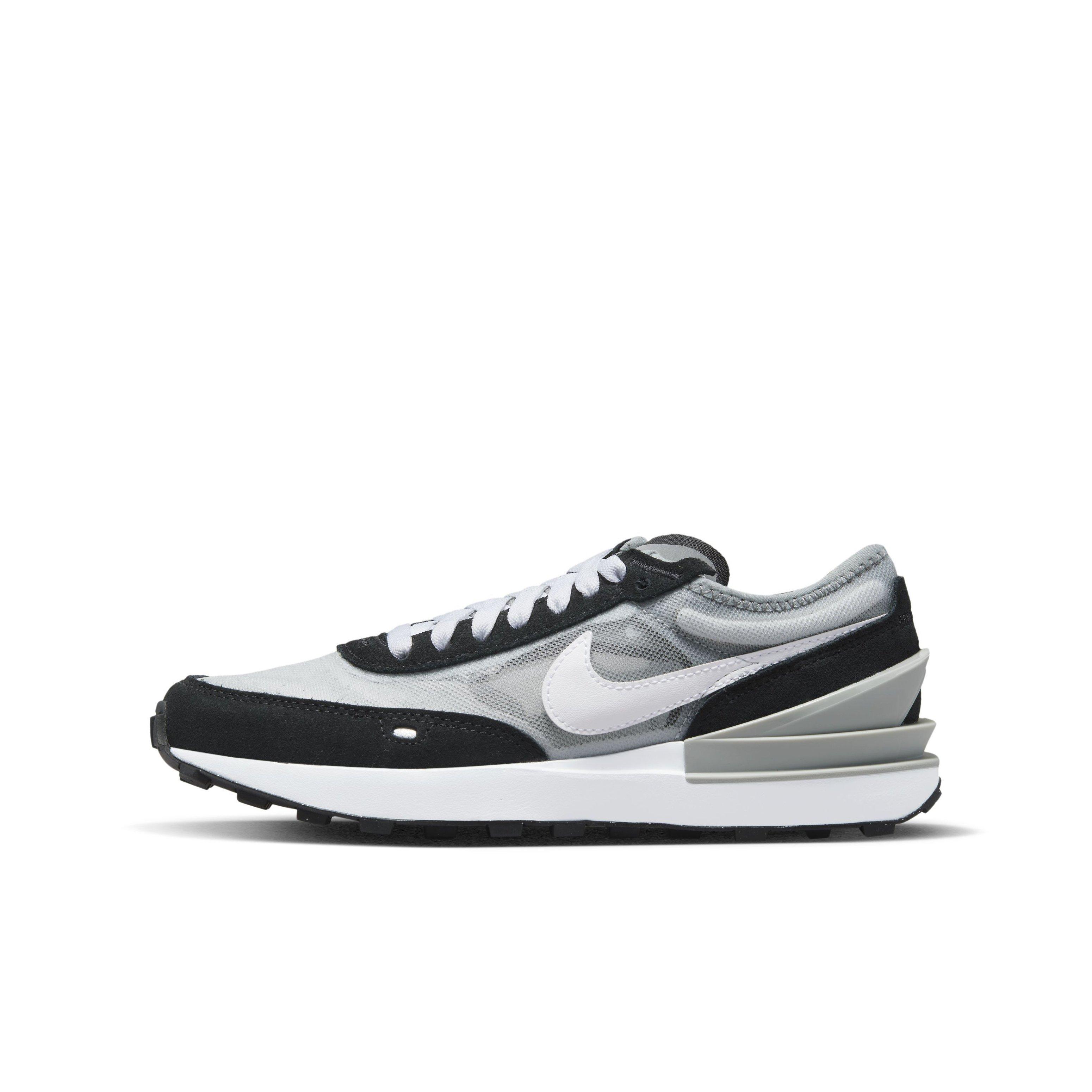Nike Waffle One "Grey Fog/Particle Grey/Light Smoke Grey" Grade School Boys' Shoe - GREY/GREY/LT GREY Thumbnail View 2