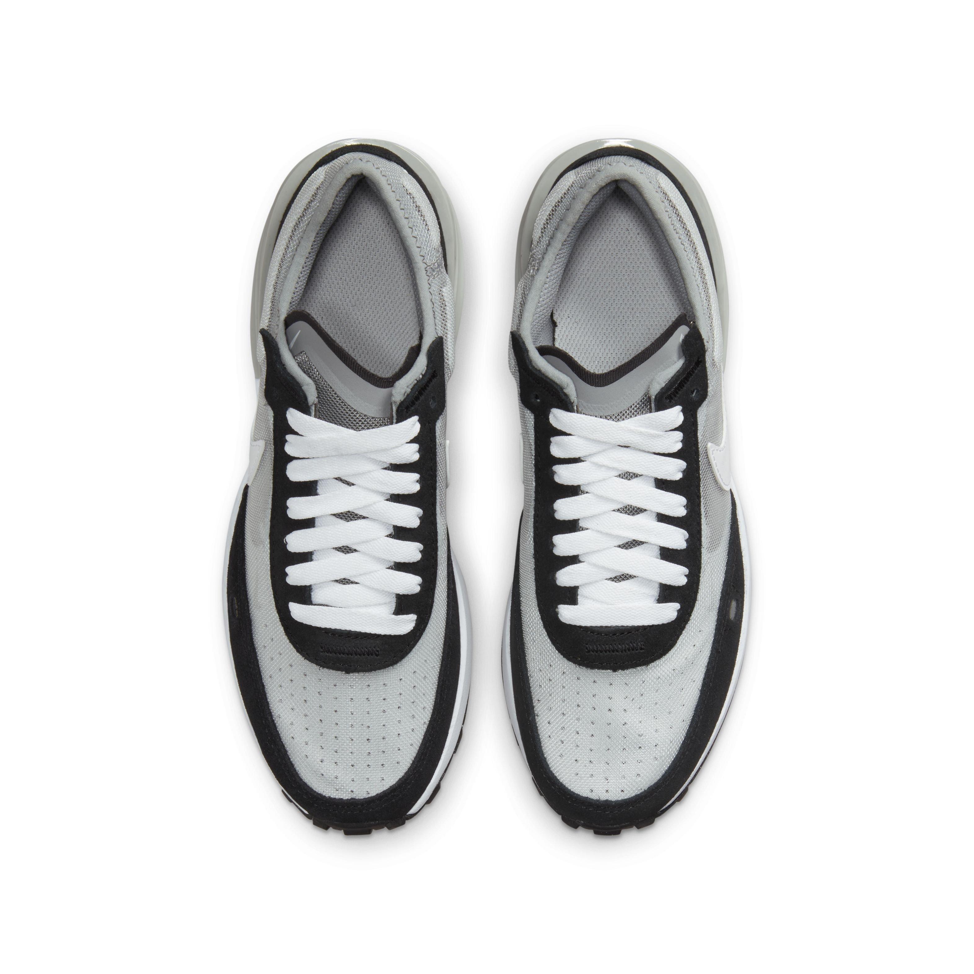 Nike Waffle One "Grey Fog/Particle Grey/Light Smoke Grey" Grade School Boys' Shoe - GREY/GREY/LT GREY Thumbnail View 4