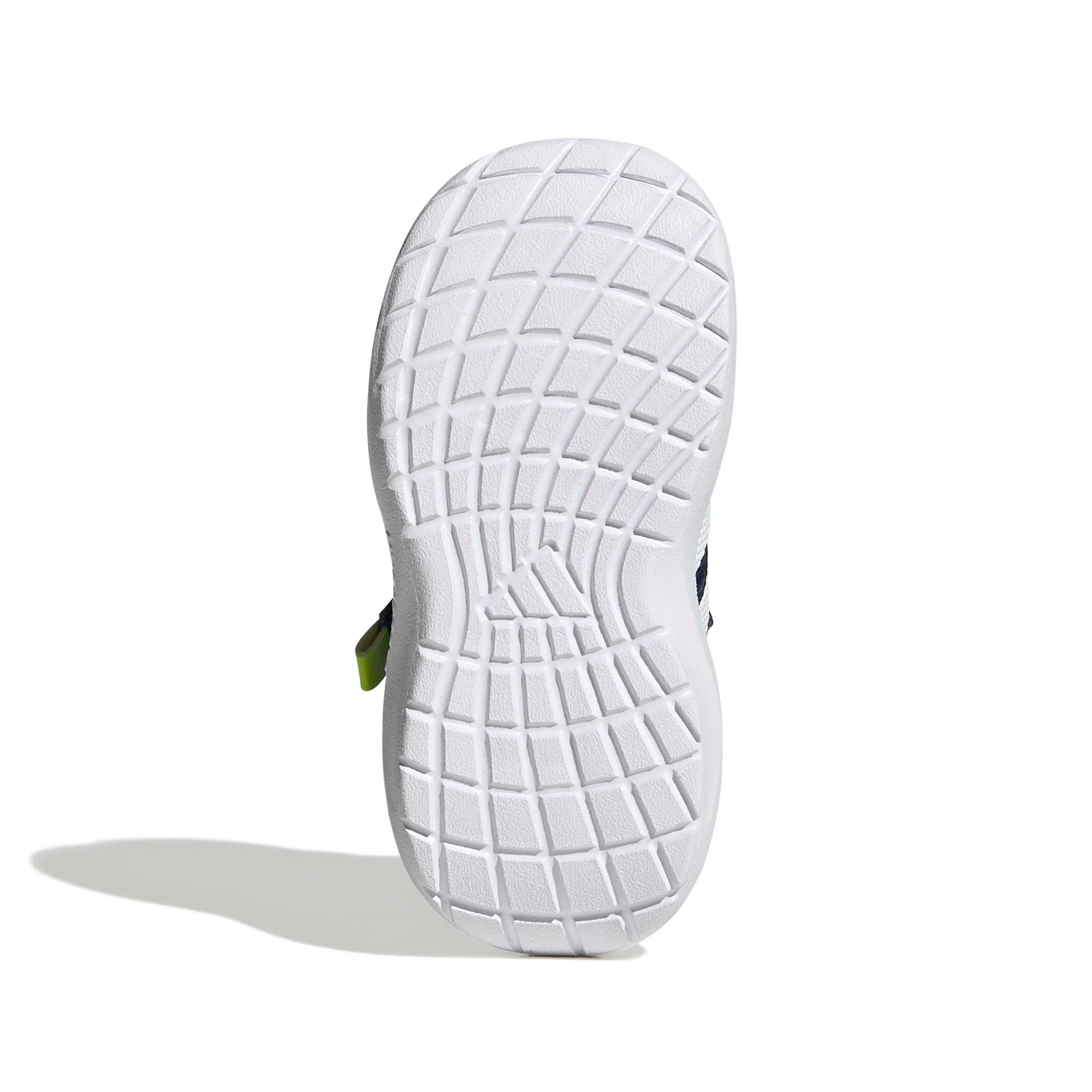 adidas Lightorama "Lucid Blue/Ftwr White/Solar Slime" Infant Boys' Shoe - BLUE/WHITE/SLIME Thumbnail View 6