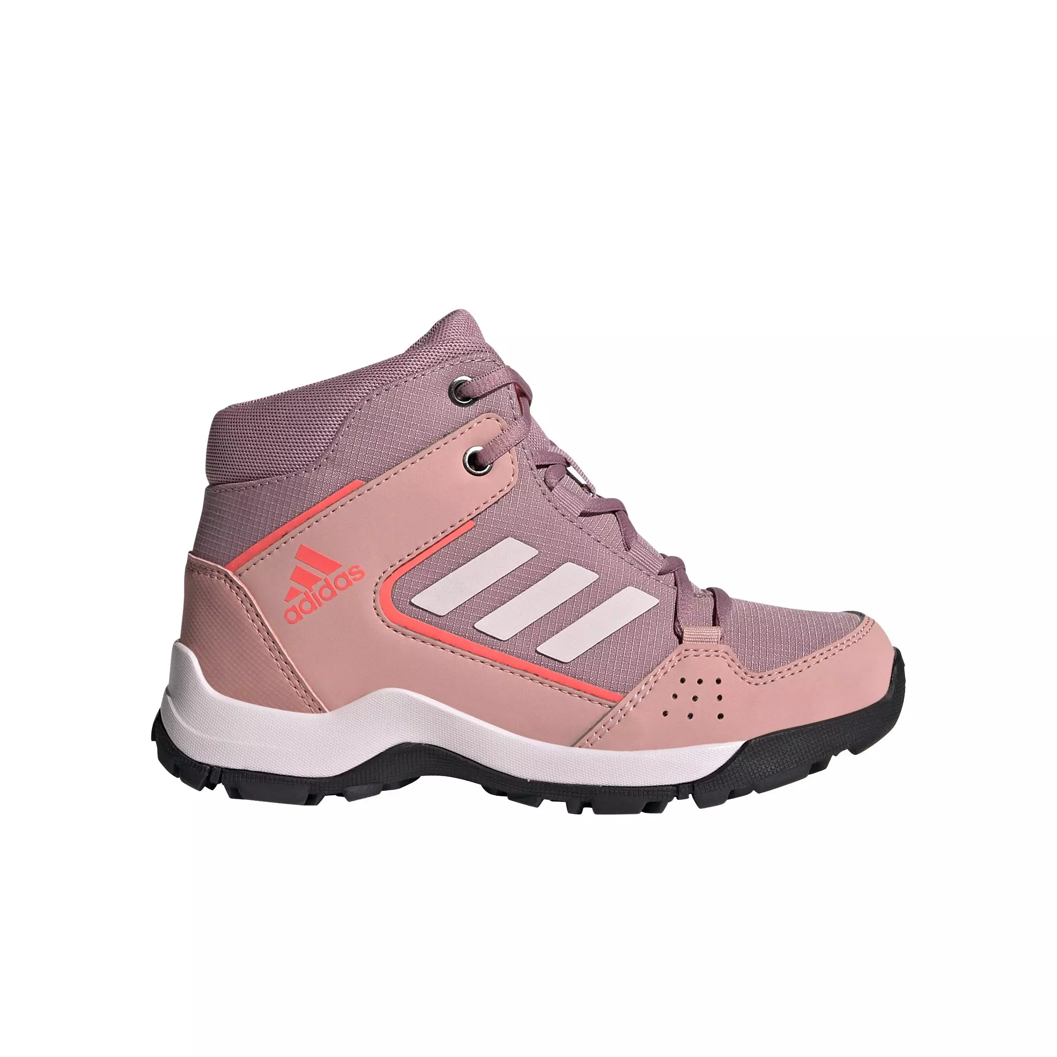 adidas Terrex Hyperhiker "Magic Mauve/Almost Pink/Turbo" Preschool Boys' Hiking Shoe - PURPLE