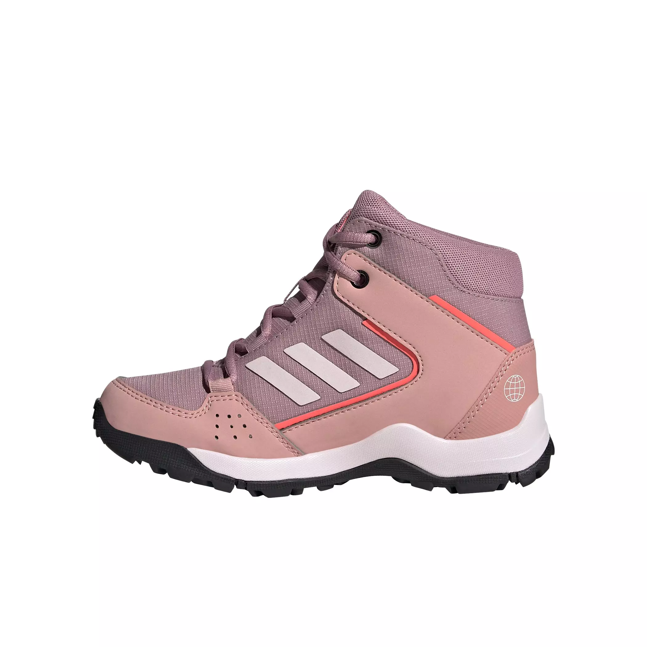 adidas Terrex Hyperhiker "Magic Mauve/Almost Pink/Turbo" Preschool Boys' Hiking Shoe - PURPLE