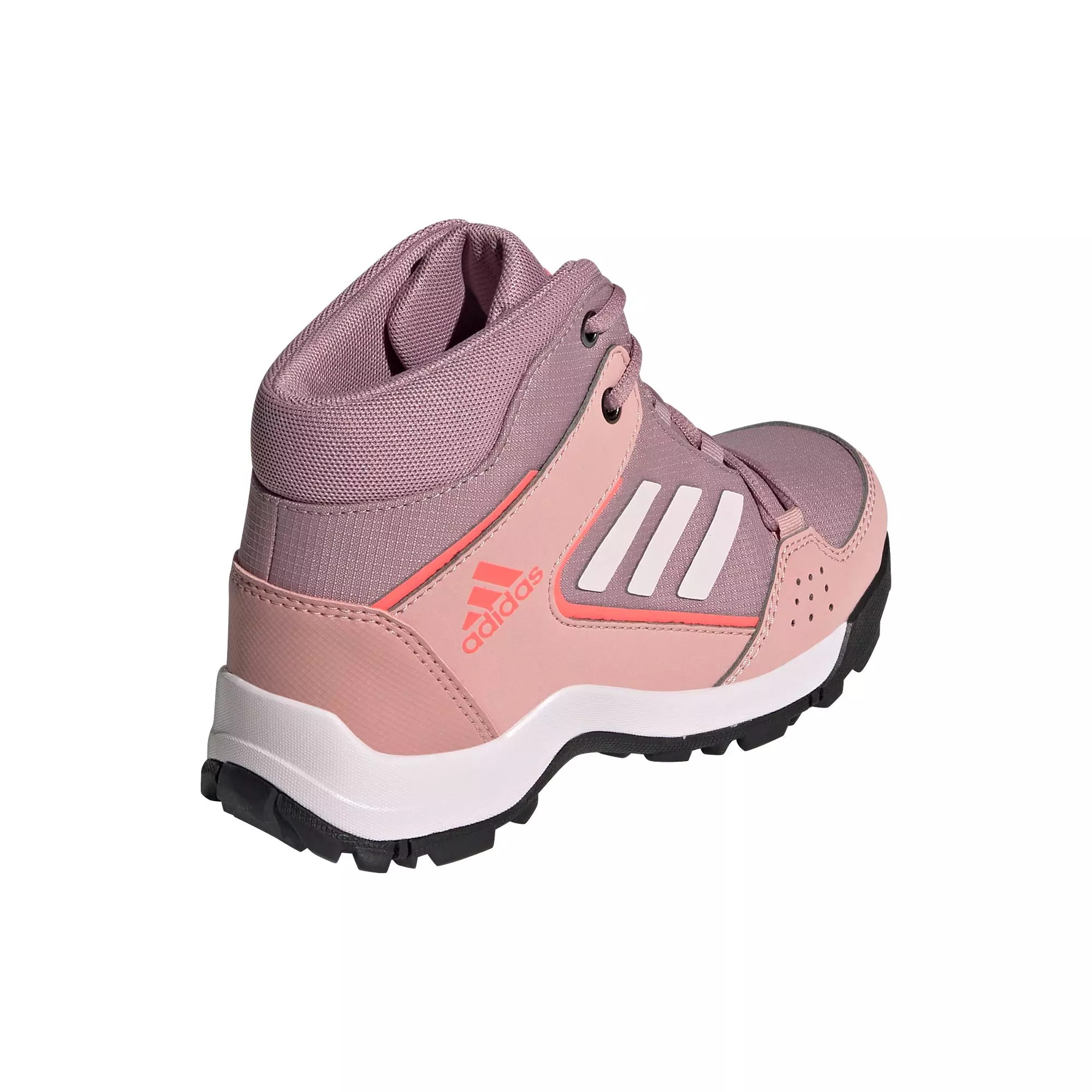 adidas Terrex Hyperhiker "Magic Mauve/Almost Pink/Turbo" Preschool Boys' Hiking Shoe - PURPLE