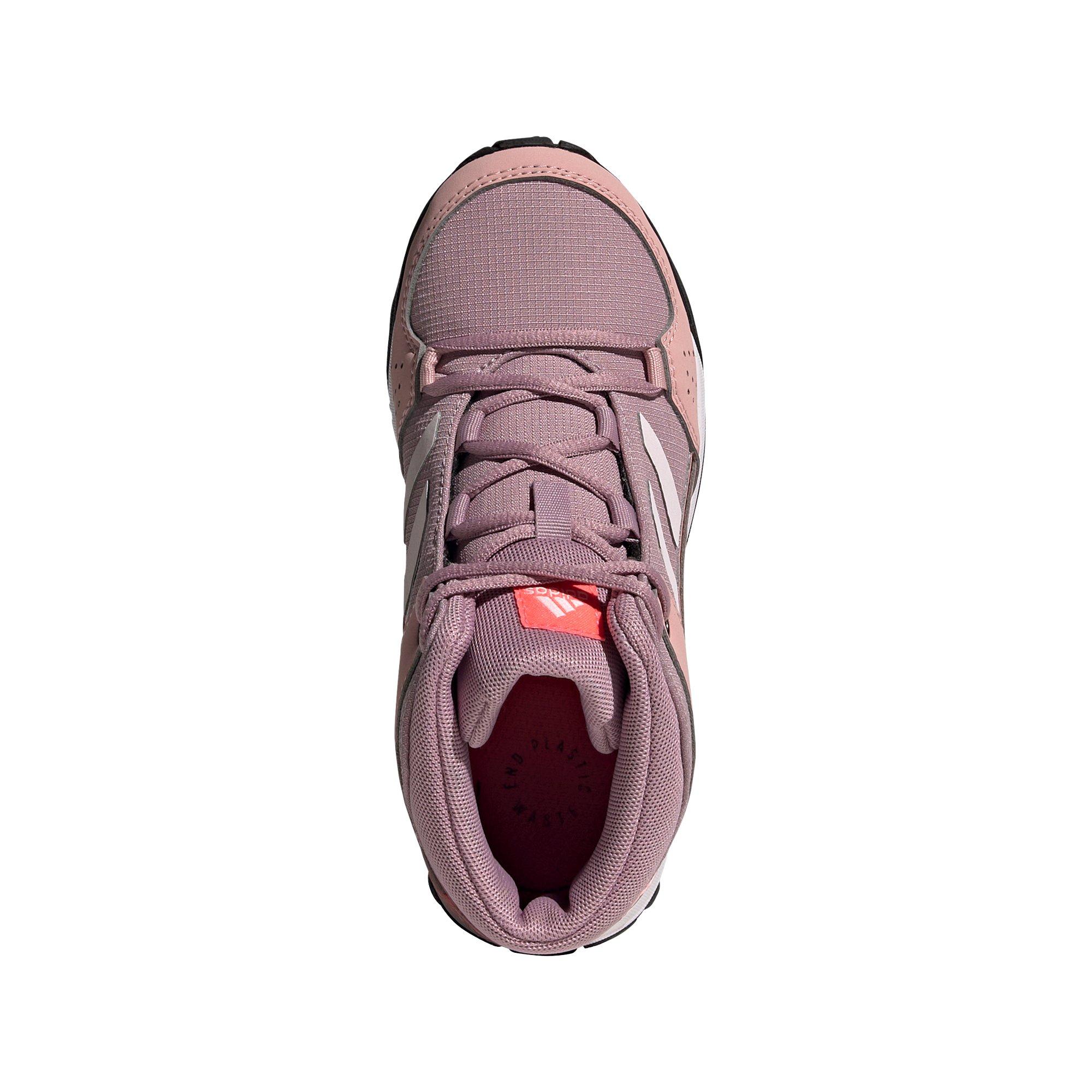 adidas Terrex Hyperhiker "Magic Mauve/Almost Pink/Turbo" Preschool Boys' Hiking Shoe - PURPLE Thumbnail View 5