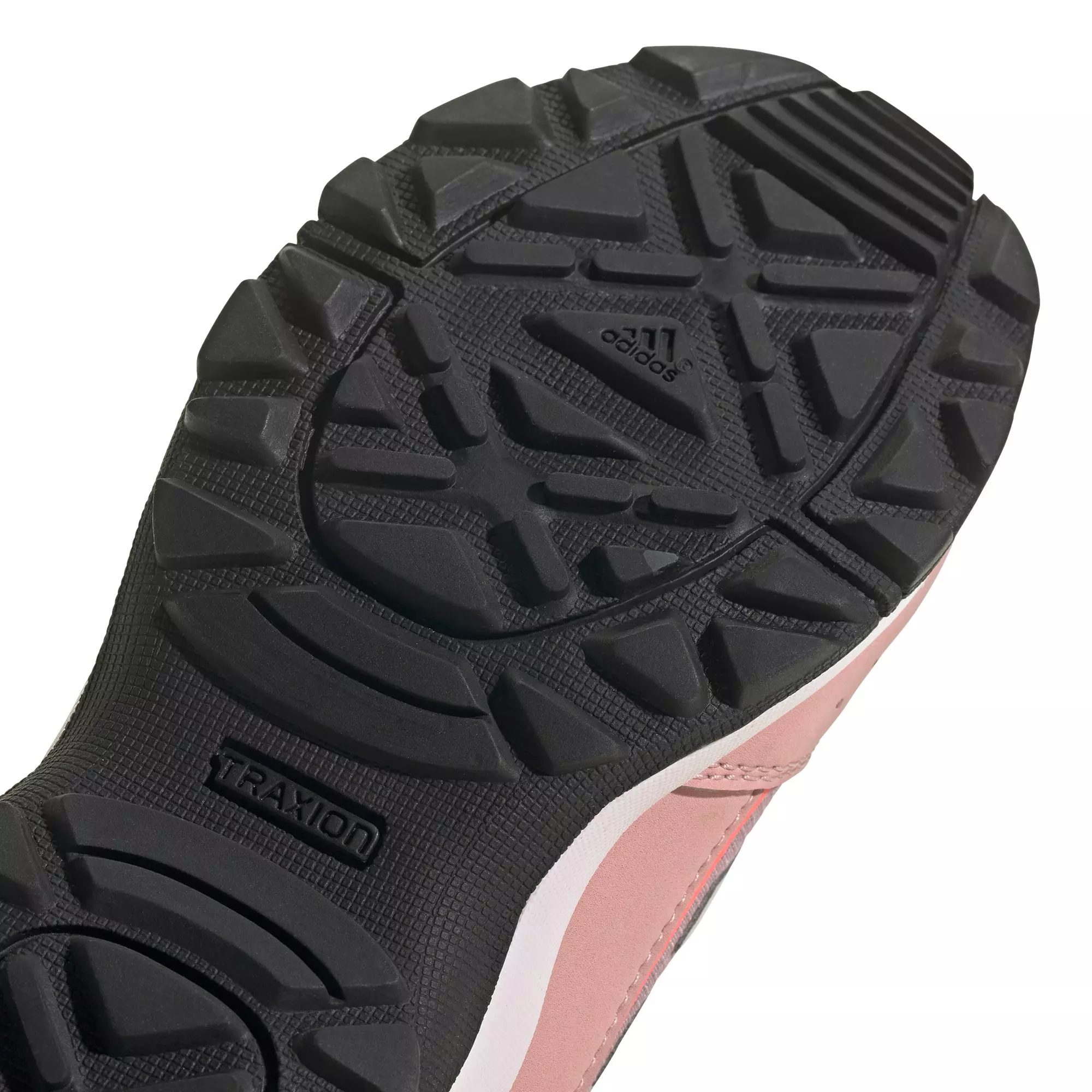 adidas Terrex Hyperhiker "Magic Mauve/Almost Pink/Turbo" Preschool Boys' Hiking Shoe - PURPLE
