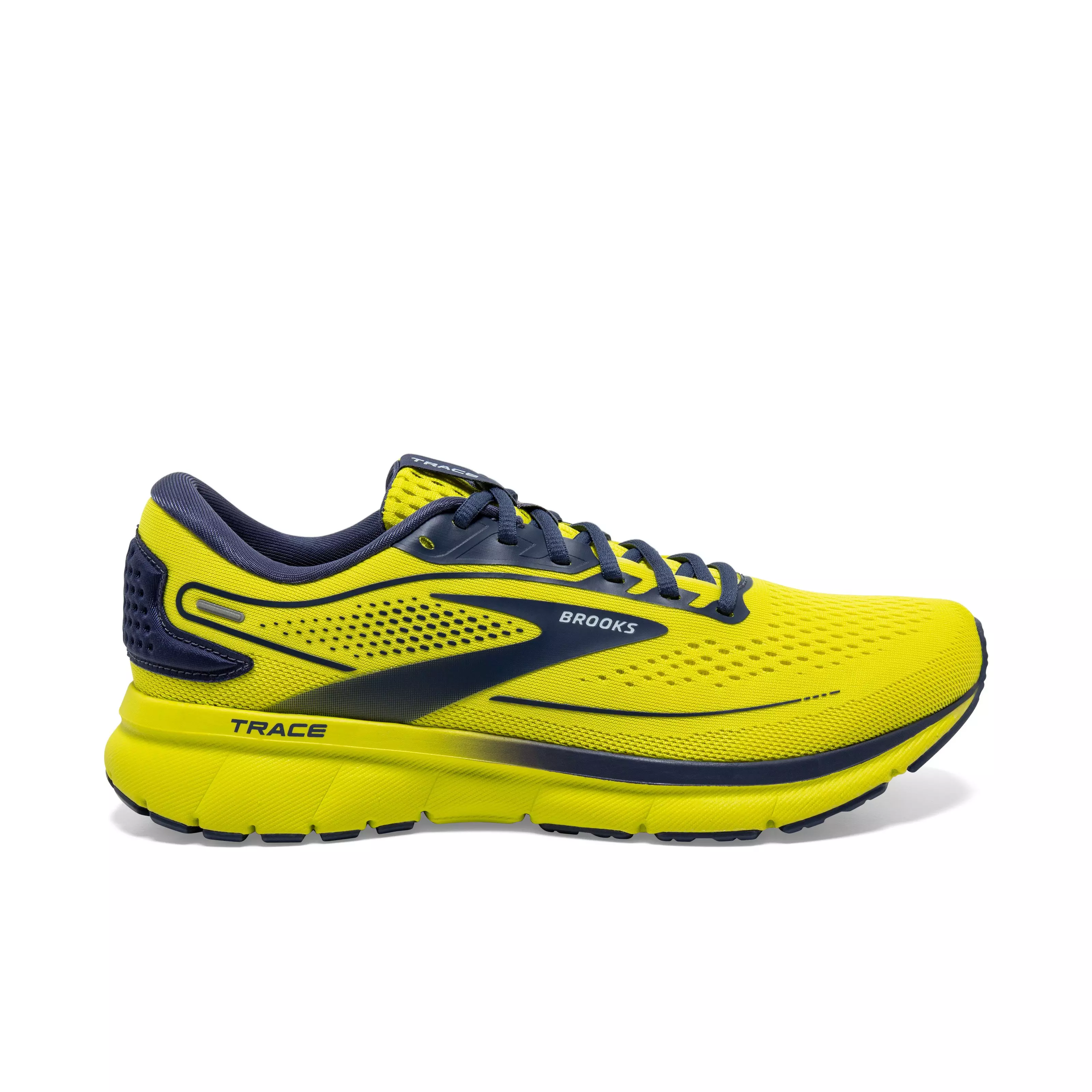 Brooks Trace 2 "Sulphur/Crown Blue/Blue" Men's Running Shoe - SULPHUR/BLUE/BLUE