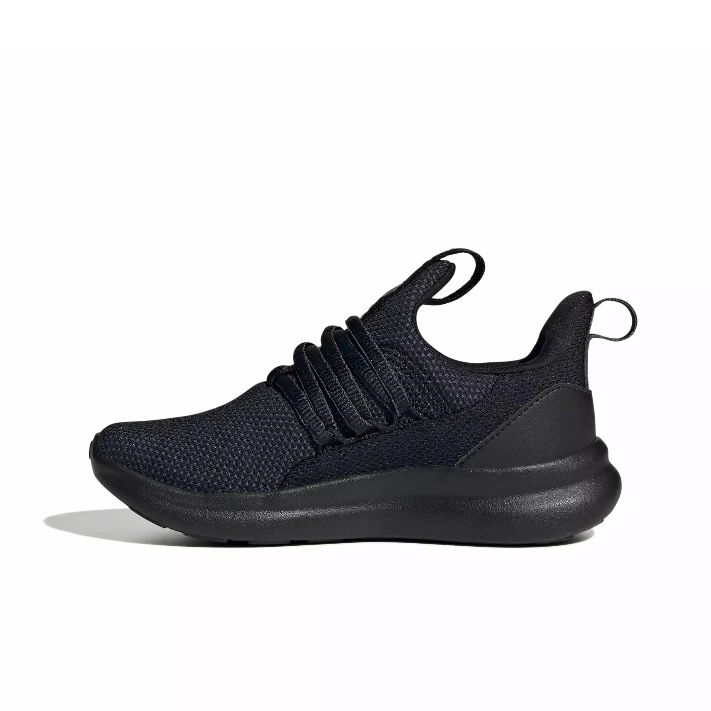 adidas Lite Racer Adapt 7.0 "Core Black/Core Black/Grey Six" Grade School Boys' Shoe - BLACK/BLACK/GREY