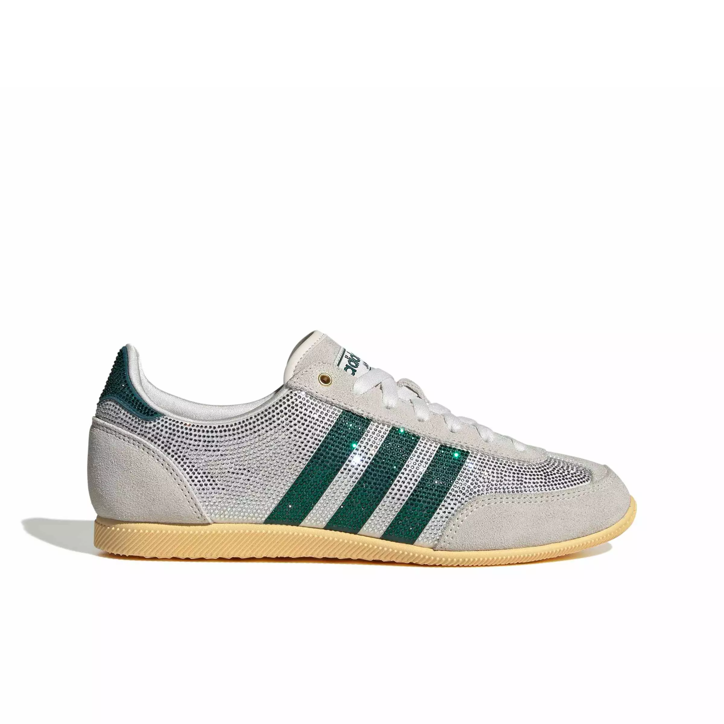 adidas Originals Japan "Core White/Rich Green/Orange Tint" Women's Shoe - WHITE/GREEN/ORANGE