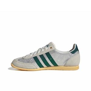 adidas Originals Japan "Core White/Rich Green/Orange Tint" Women's Shoe - WHITE/GREEN/ORANGE