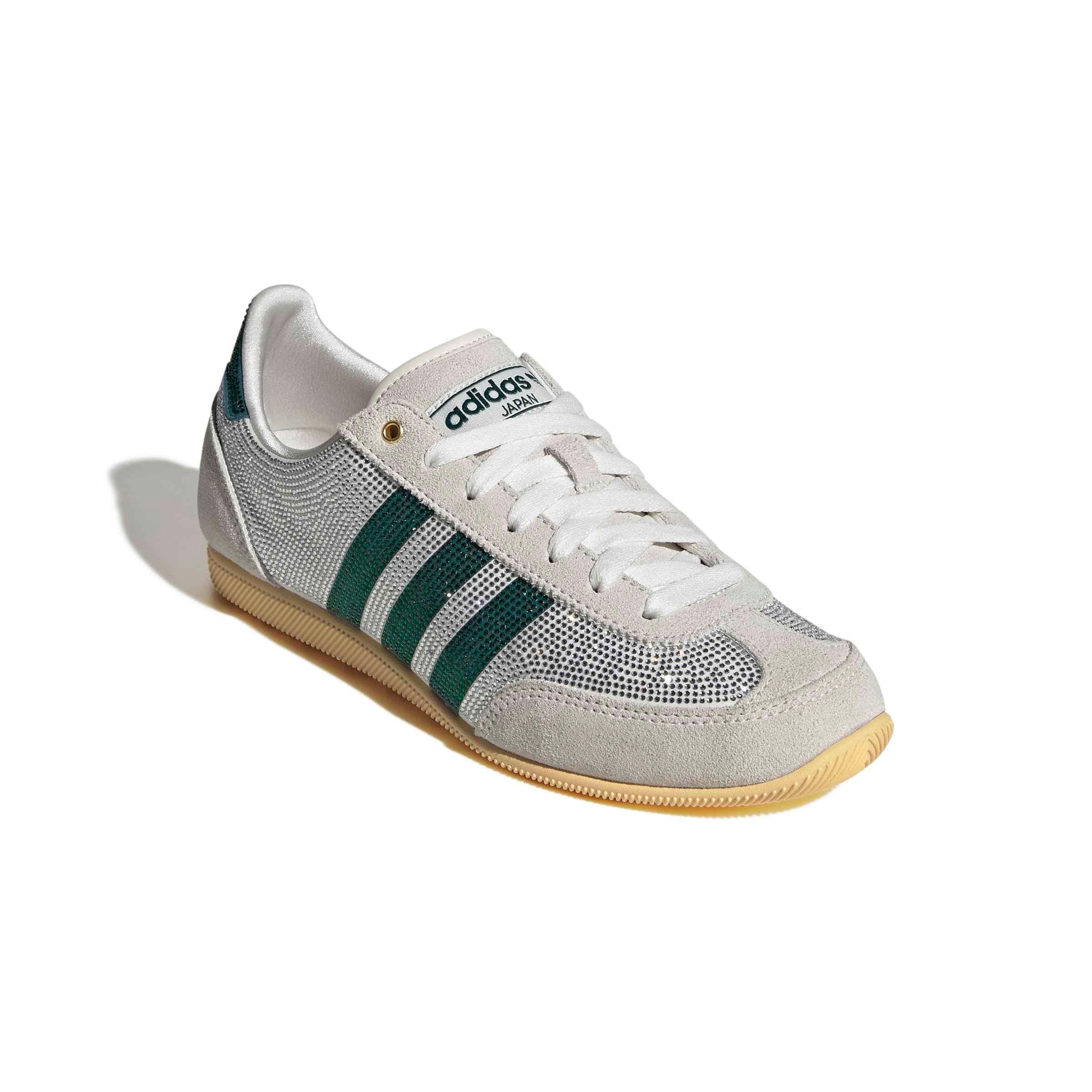 adidas Originals Japan "Core White/Rich Green/Orange Tint" Women's Shoe - WHITE/GREEN/ORANGE