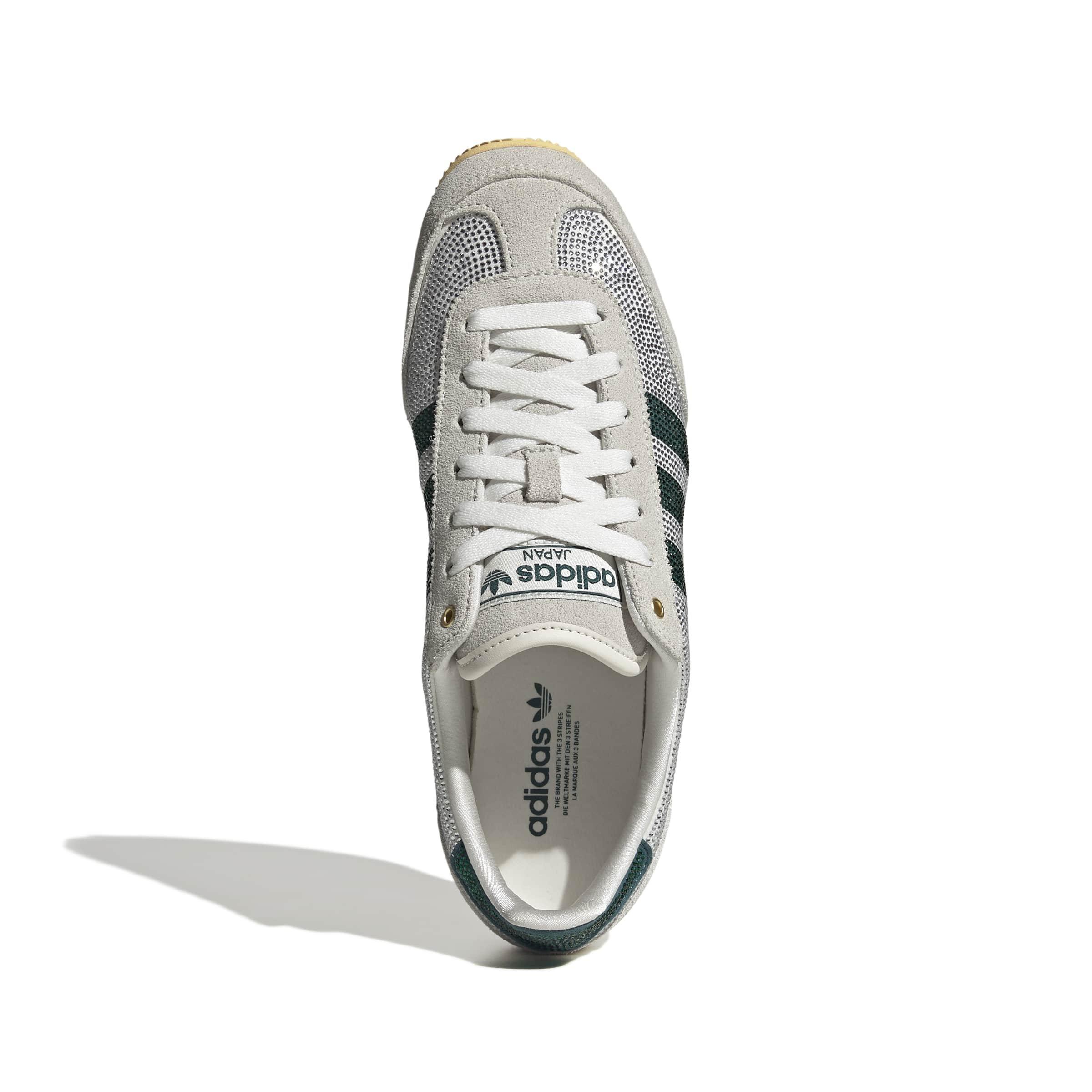 adidas Originals Japan "Core White/Rich Green/Orange Tint" Women's Shoe - WHITE/GREEN/ORANGE