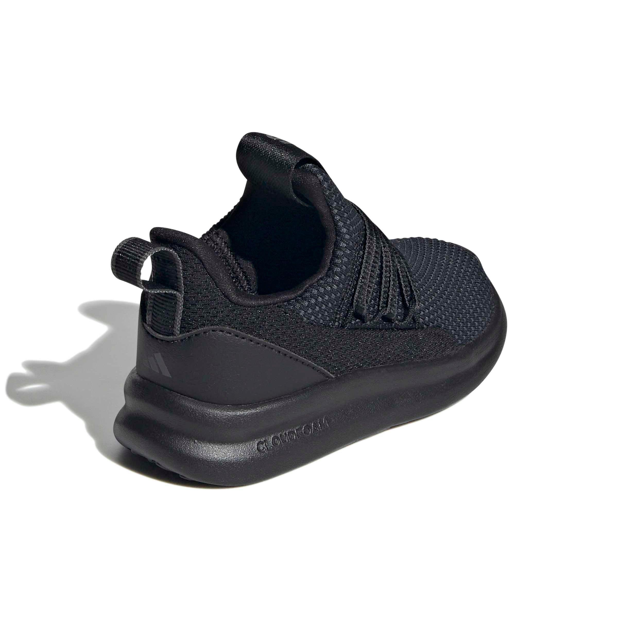 adidas Lite Racer Adapt 7.0 Infant Girls' "Core Black/Core Black/Grey Six" Shoe