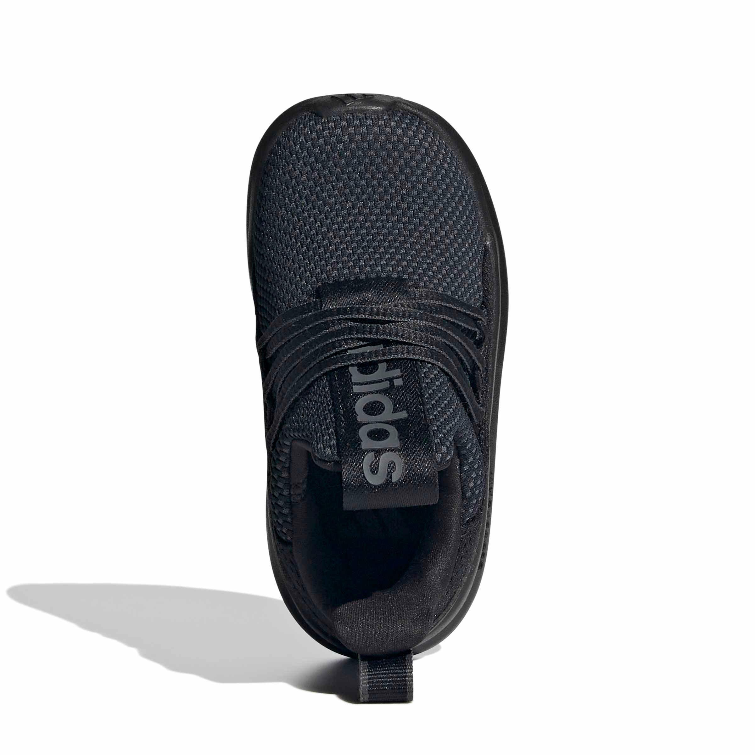 adidas Lite Racer Adapt 7.0 Infant Girls' "Core Black/Core Black/Grey Six" Shoe