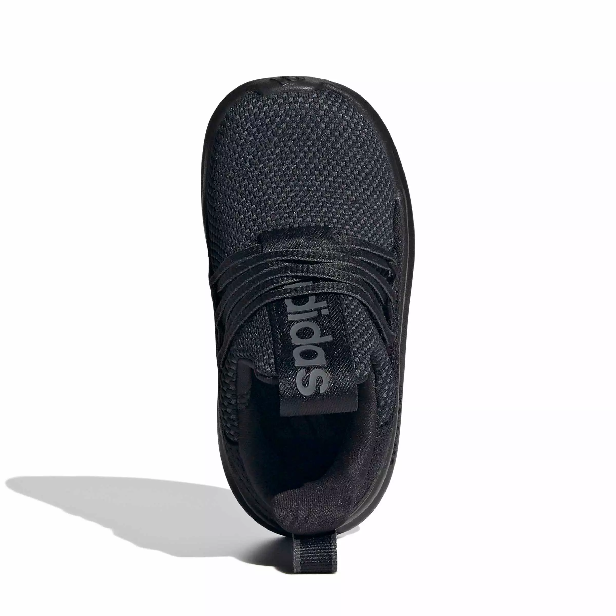 adidas Lite Racer Adapt 7.0 "Core Black/Core Black/Grey Six" Infant Girls' Shoe - BLACK/BLACK/GREY