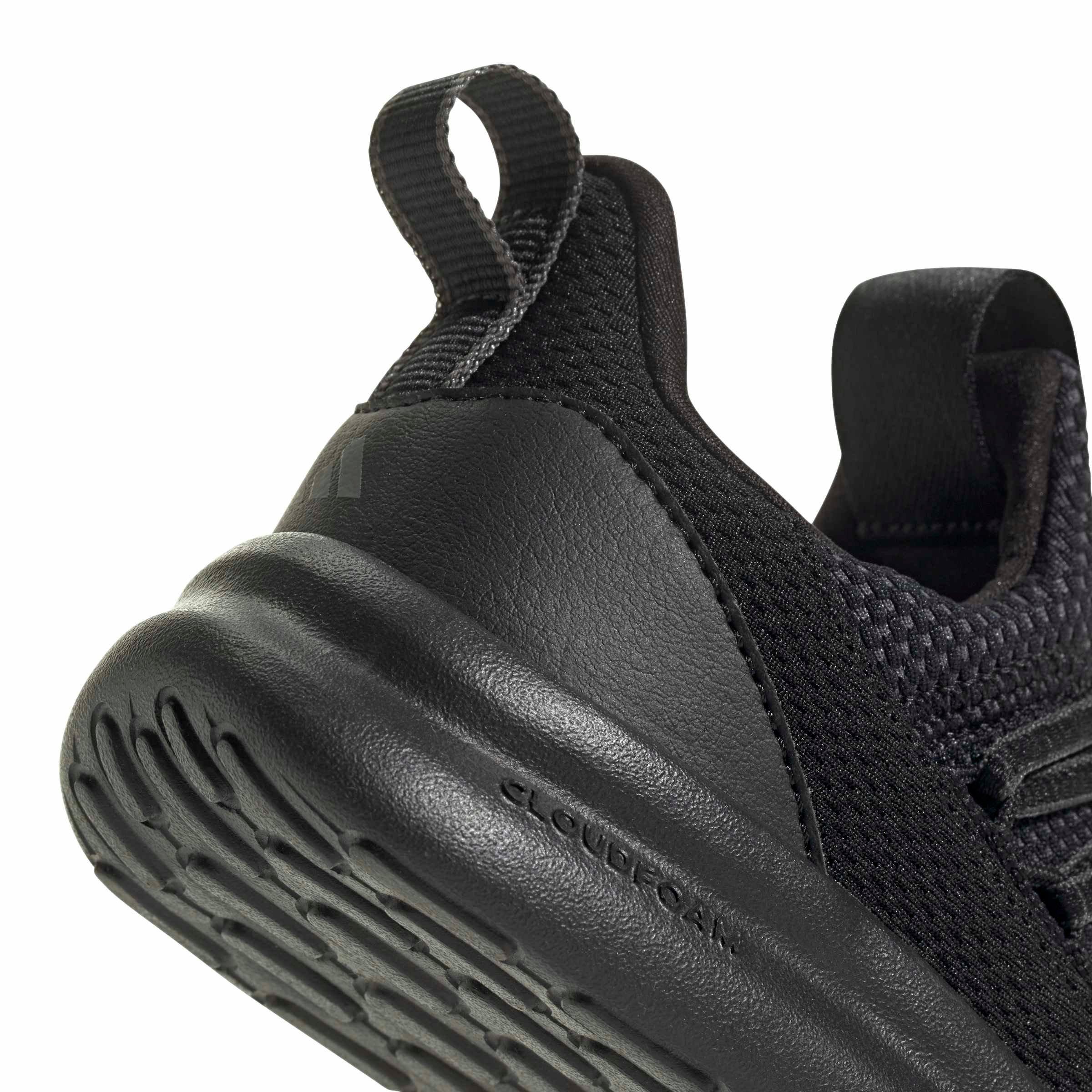 adidas Lite Racer Adapt 7.0 Infant Girls' "Core Black/Core Black/Grey Six" Shoe