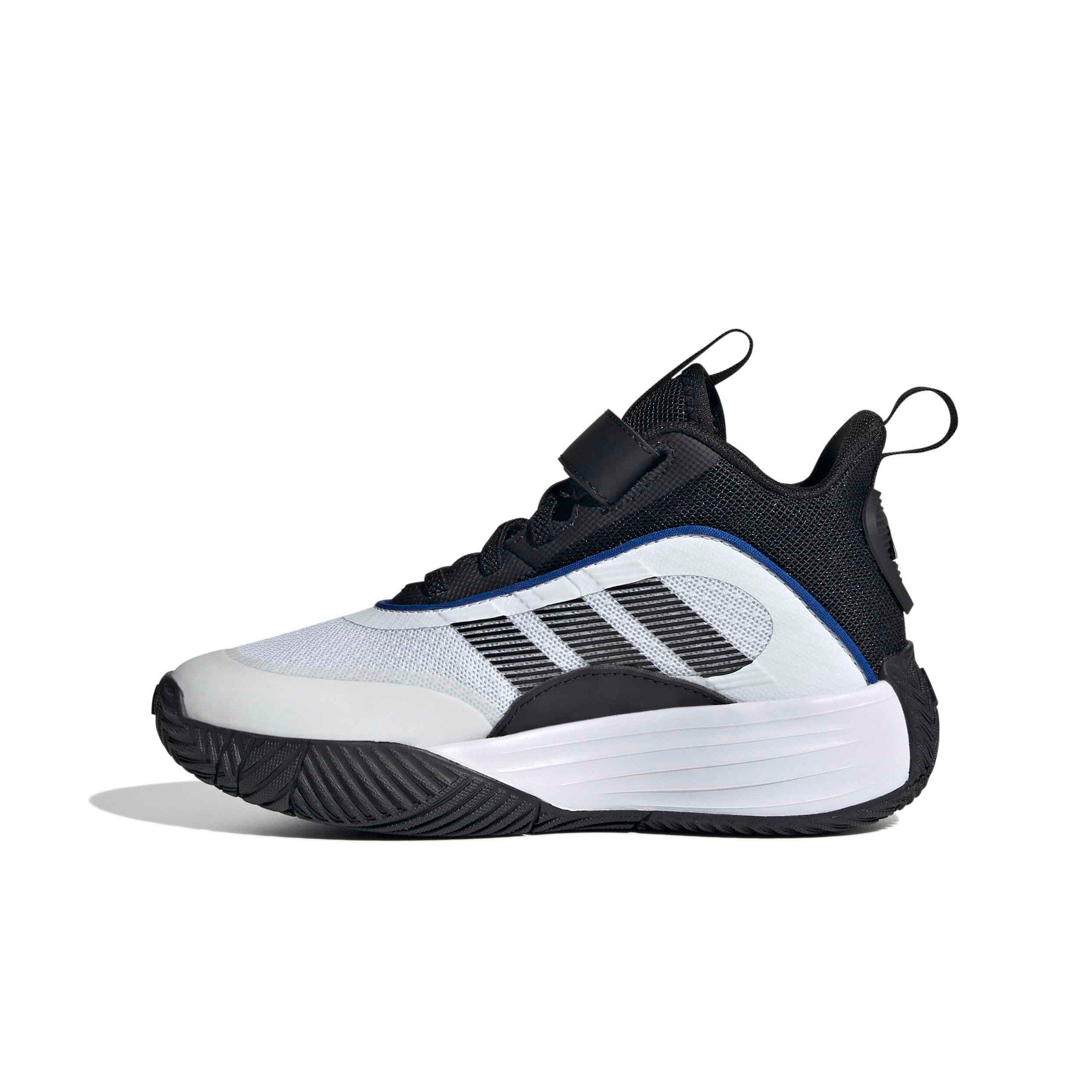 adidas Ownthegame 3.0 Preschool Boys' "Ftwr White/Core Black/Core Black" Basketball Shoe