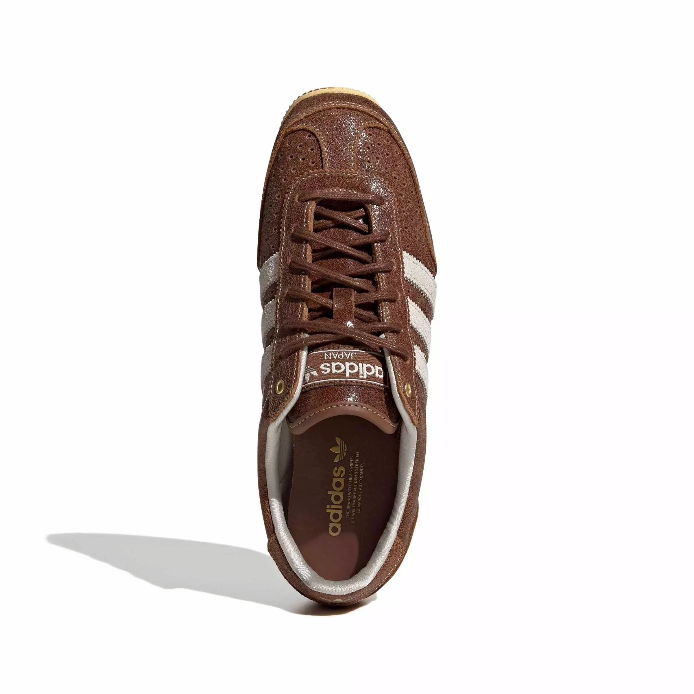 adidas Originals Japan "Preloved Brown/Alumina/Gold Rw" Women's Shoe - BROWN/ALUMINA/GOLD
