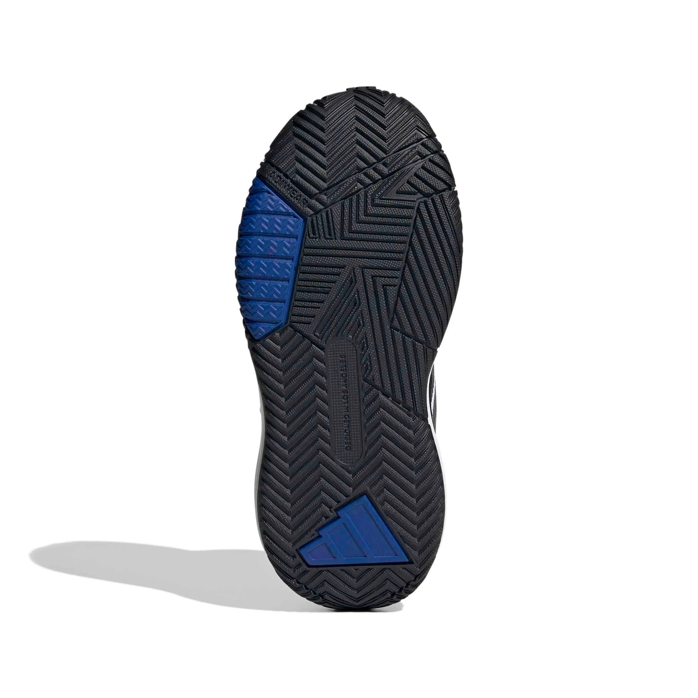 adidas Ownthegame 3.0 "Ftwr White/Core Black/Core Black" Grade School Boys' Basketball Shoe - WHITE/BLACK/BLACK Thumbnail View 6