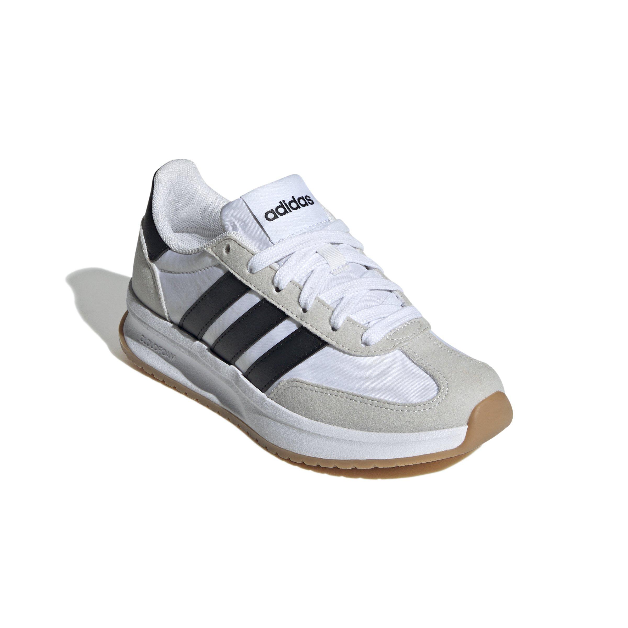 adidas Run 70s 2.0 Grade School Boys' "Ftwr White/Core Black/Grey One" Shoe