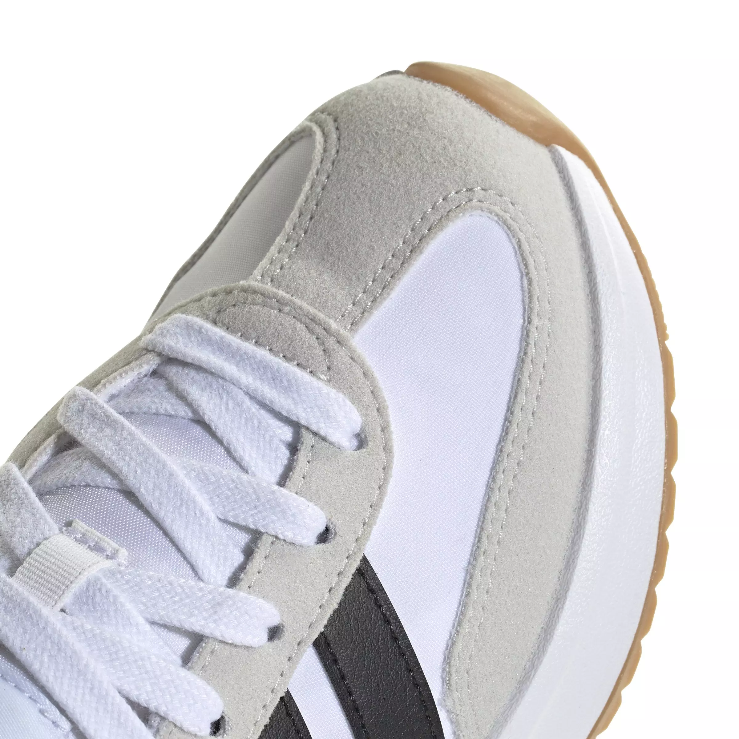 adidas Run 70s 2.0 "Ftwr White/Core Black/Grey One" Grade School Boys' Shoe - WHITE/BLACK/GREY