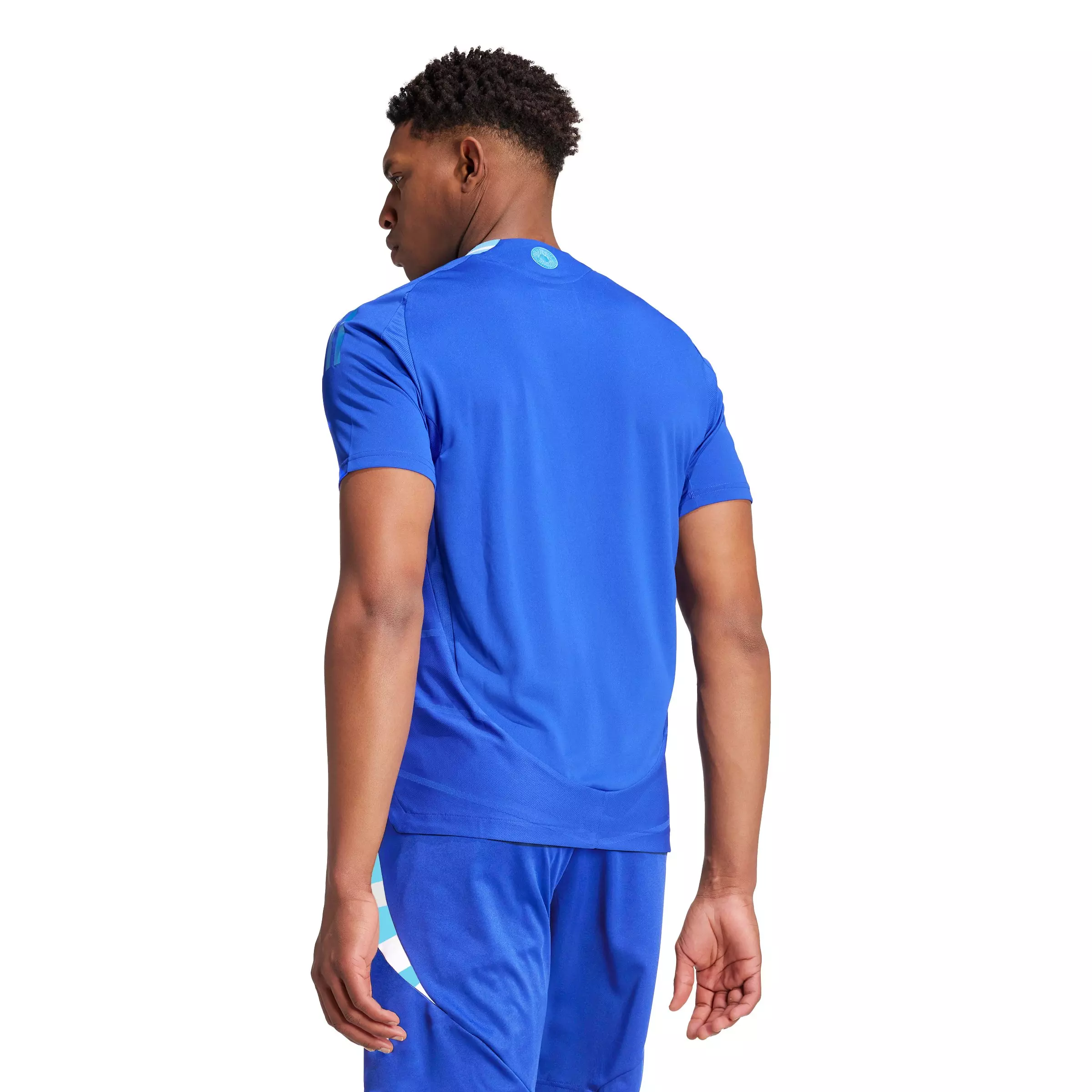 adidas Men's Argentina 2024 Away Authentic Soccer Jersey - Blue - BLUE